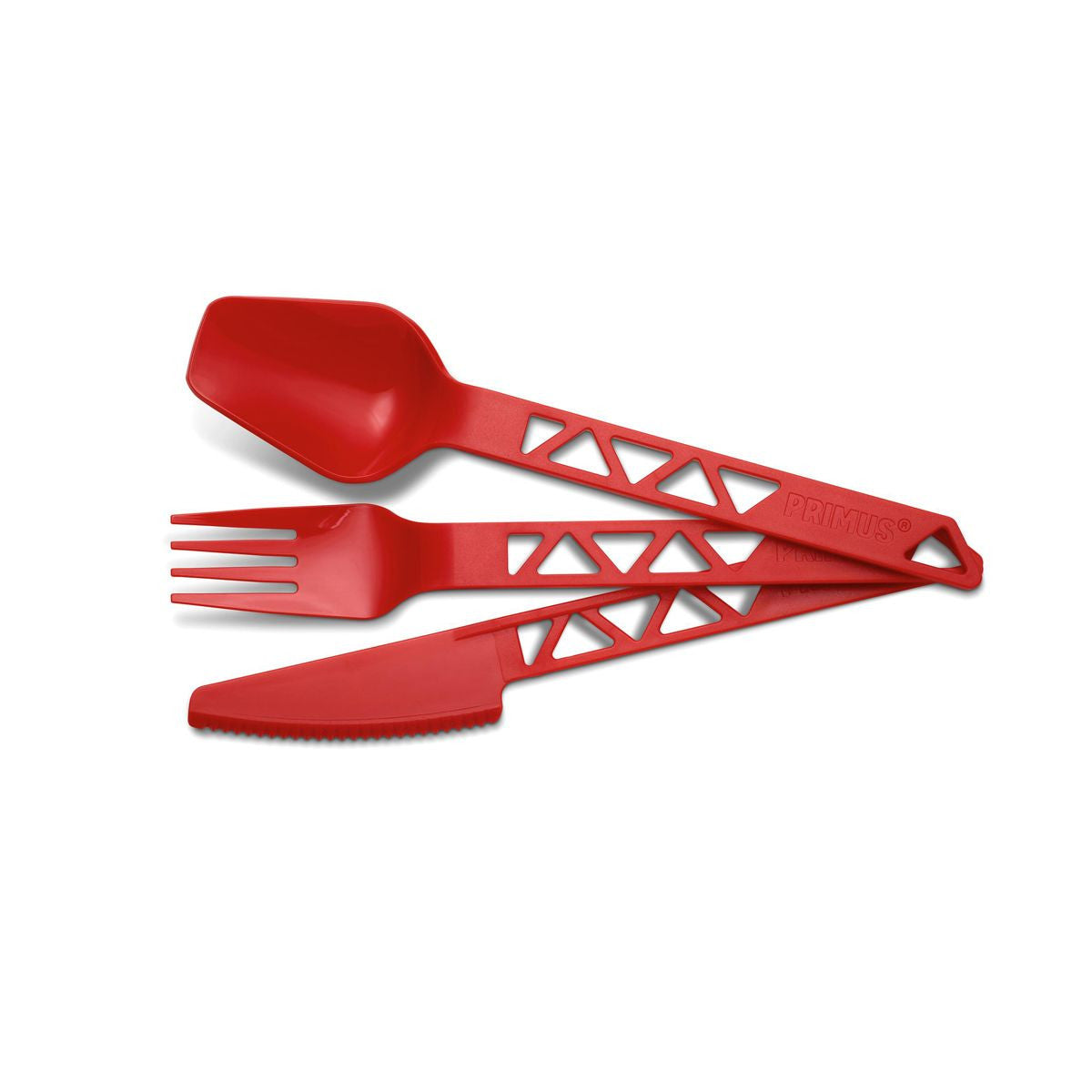 Lightweight TrailCutlery Tritan, Red