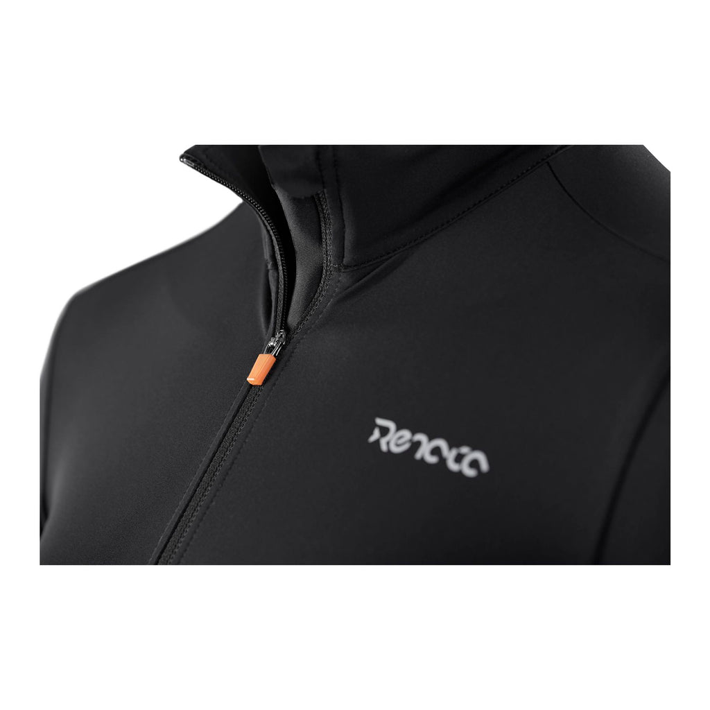 Datola Half Zip Top W, Black