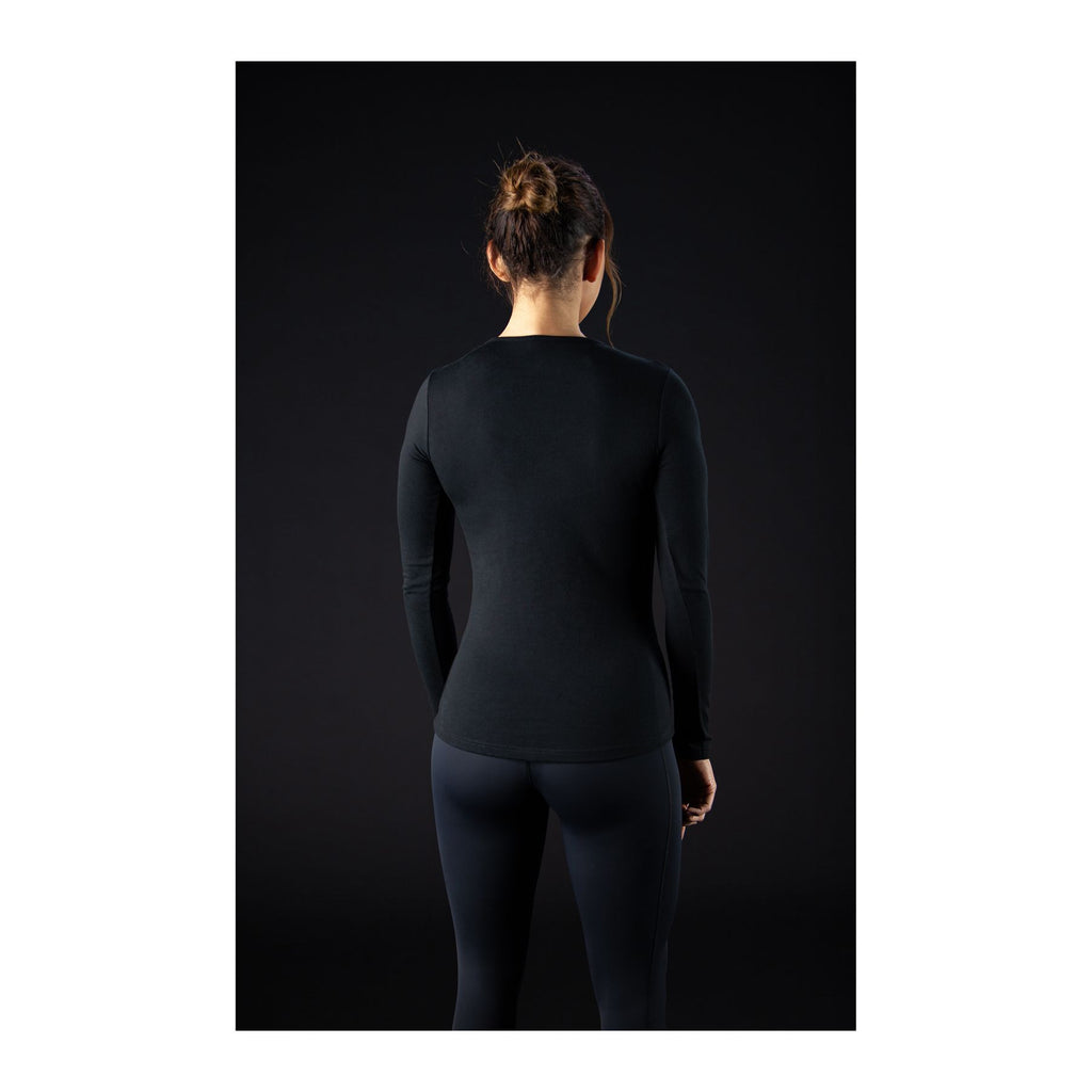 Beryllona Merino Top W, Black