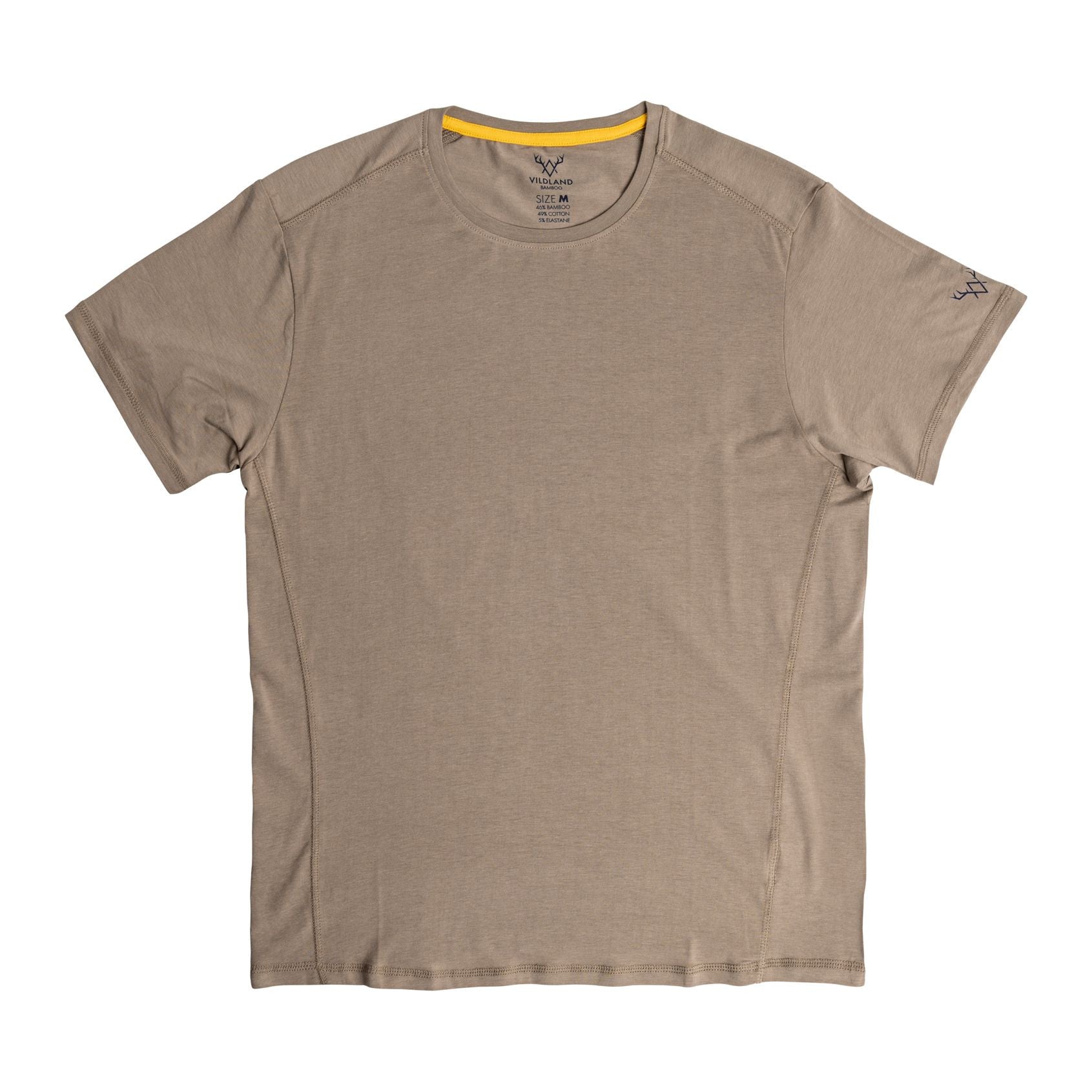 Vildland bamboo t-shirt 3.0, Dark khaki