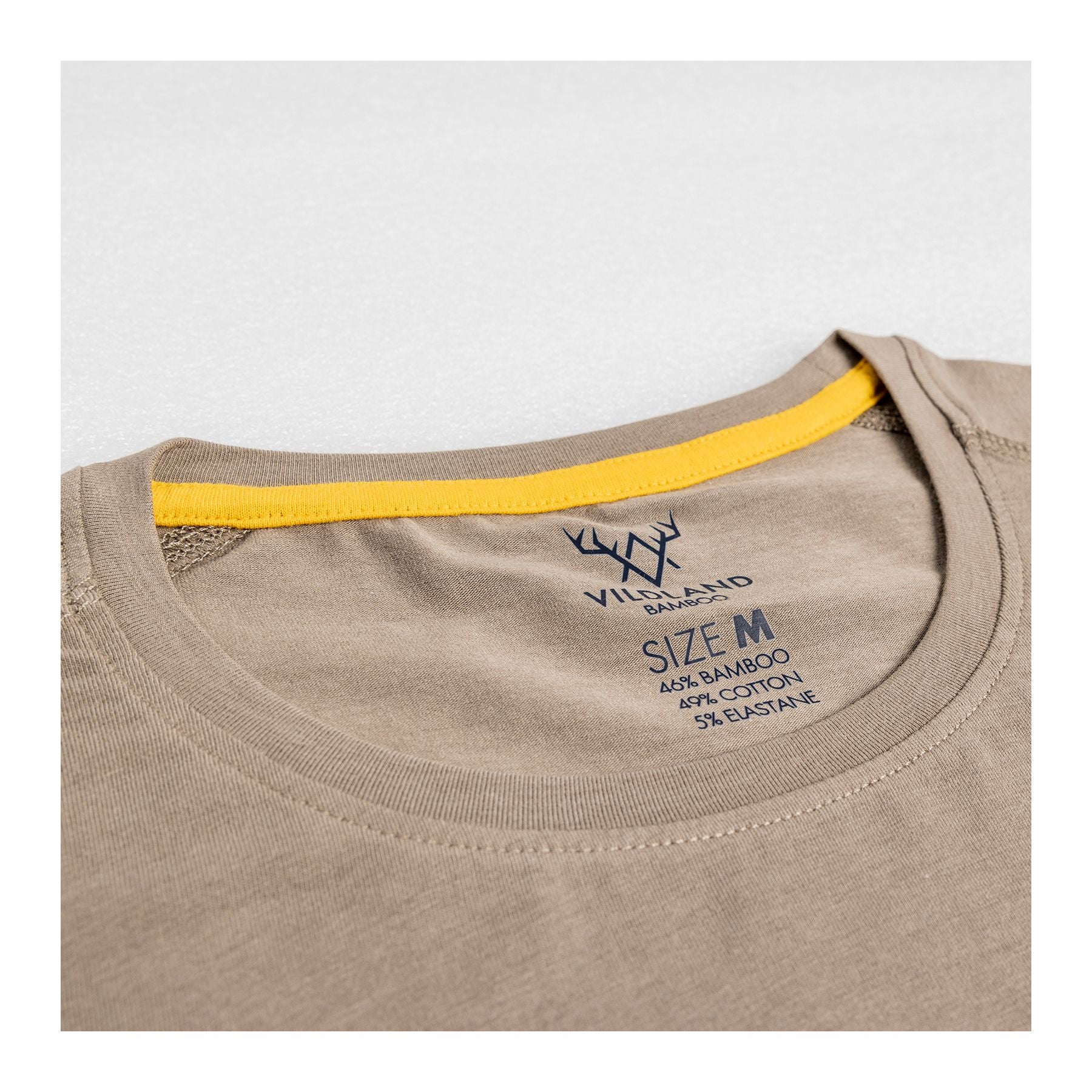 Vildland bamboo t-shirt 3.0, Dark khaki