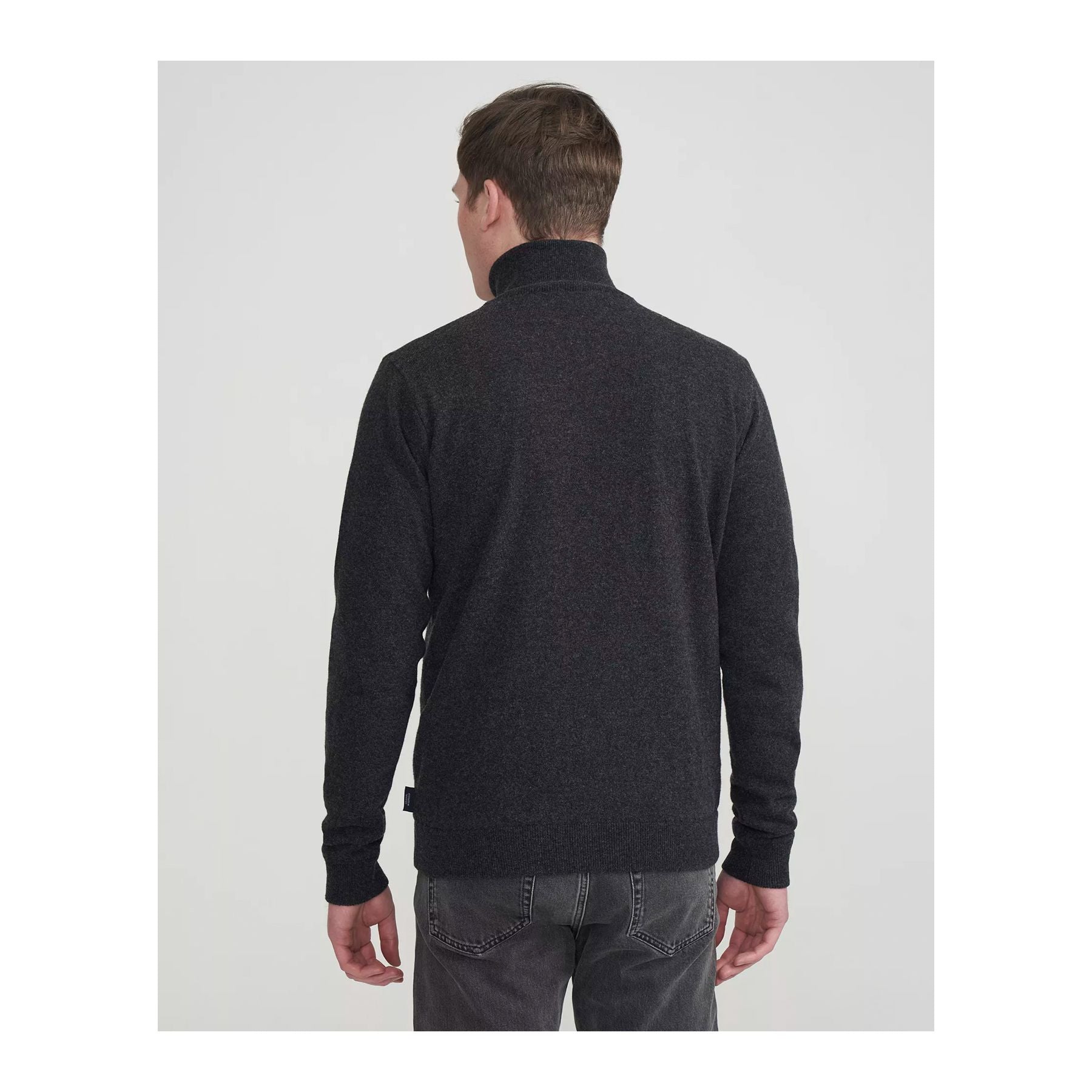 Stellan T-neck WP, Anthracite melange
