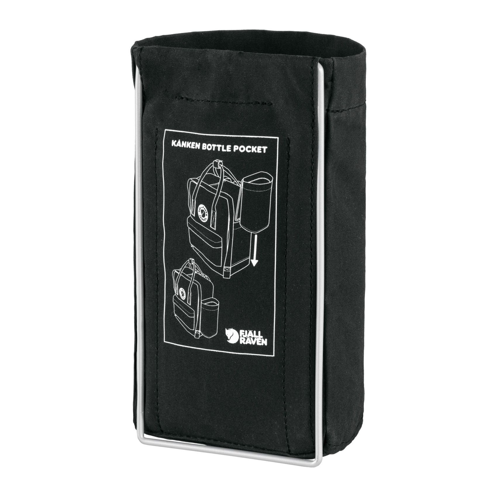 Kånken Bottle Pocket, Black