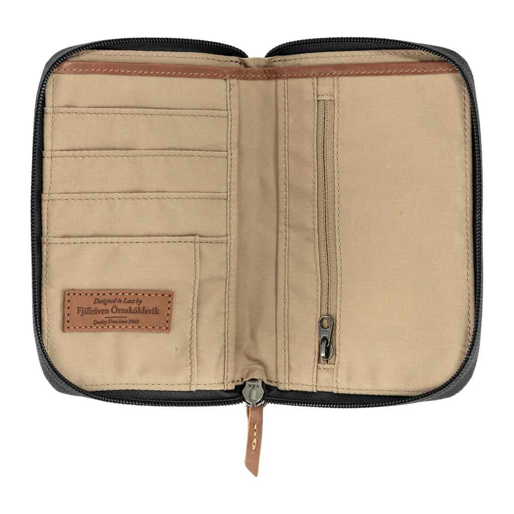 Passport Wallet, Dark grey