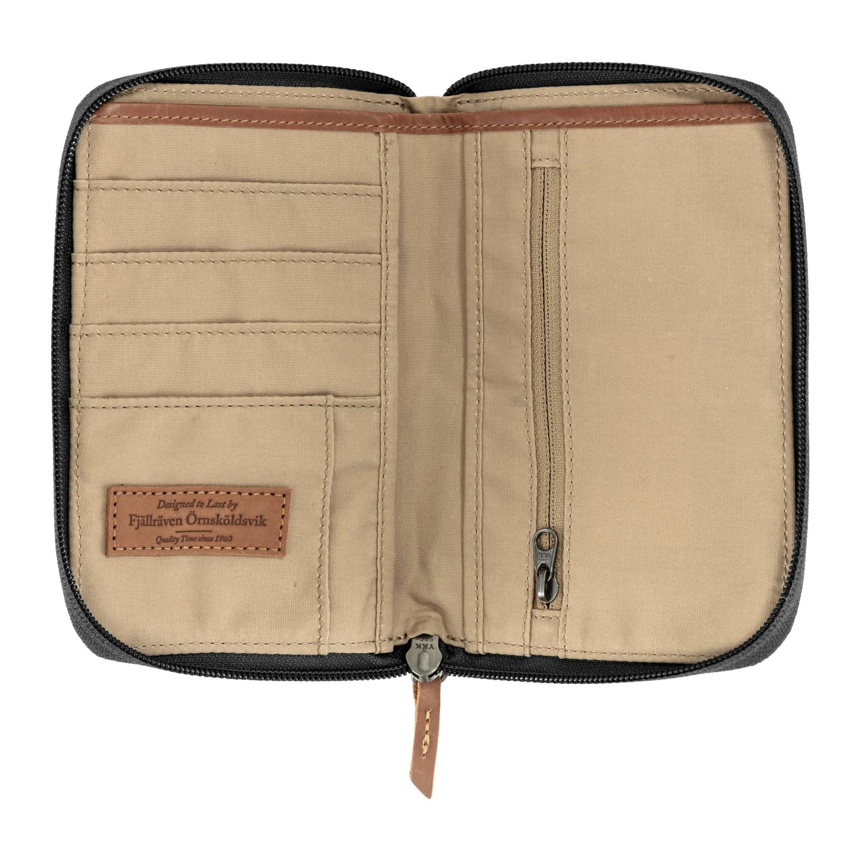 Passport Wallet, Dark grey