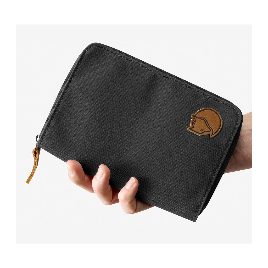 Passport Wallet, Dark grey