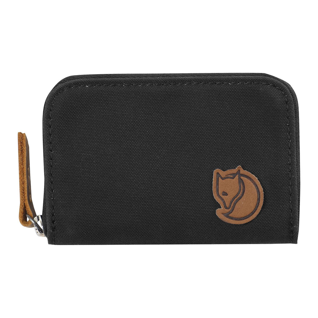 Zip Card Holder, Dark grey