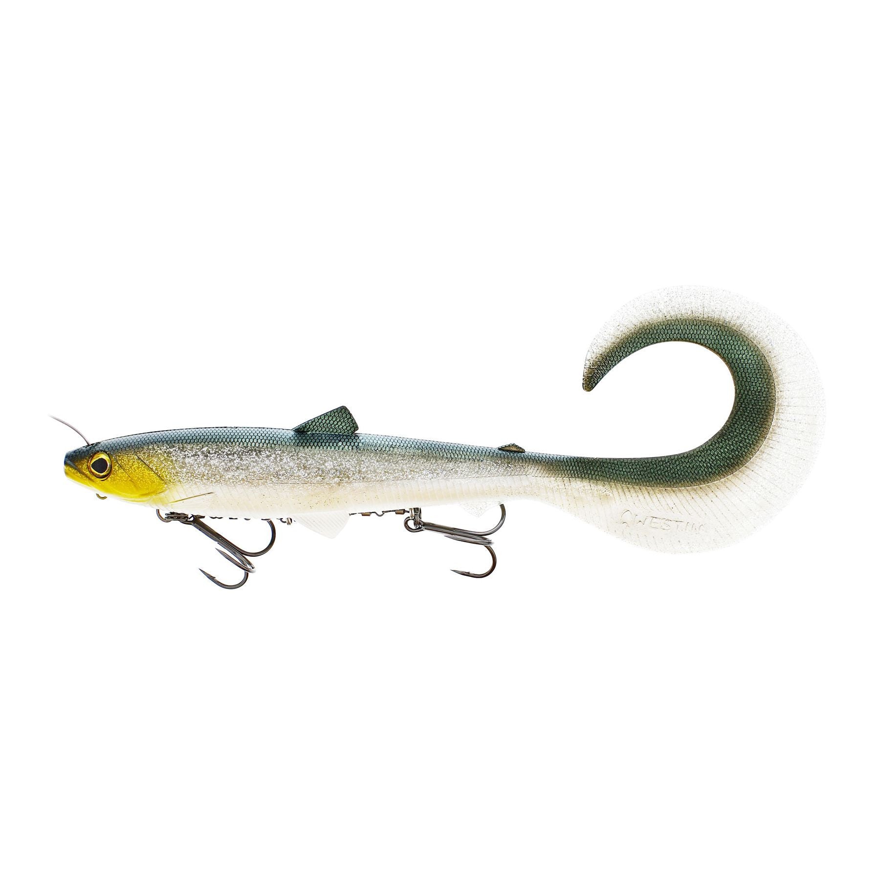 Bullteez Curltail Inline 33cm 230g Sinking, Headlight