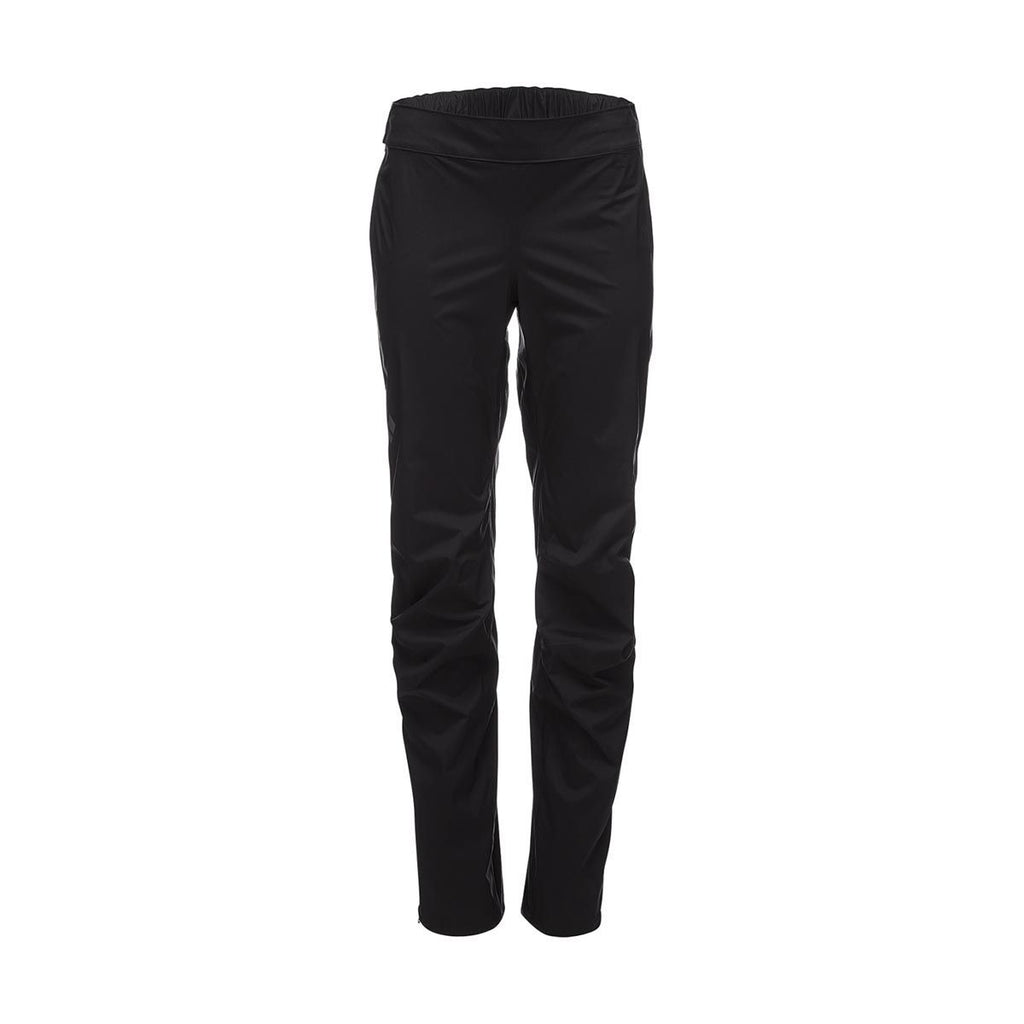 Stormline Stretch Full Zip Rain Pants W, Black