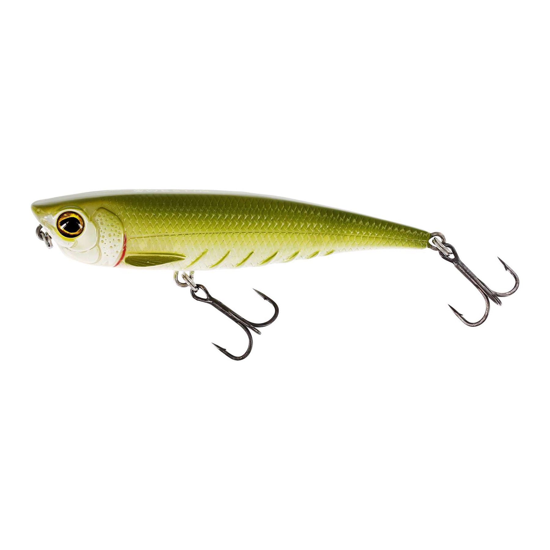 Spot-On Top Walker 10cm 15g Floating, Green minnow