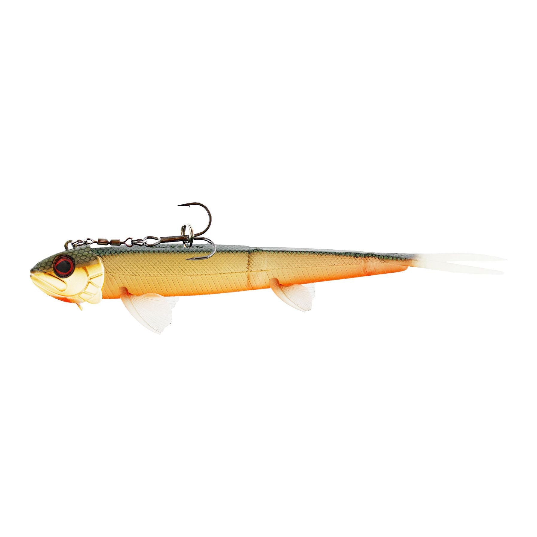 Twinteez Pelagic V-tail R 'n R 21cm 70g, Hot olive
