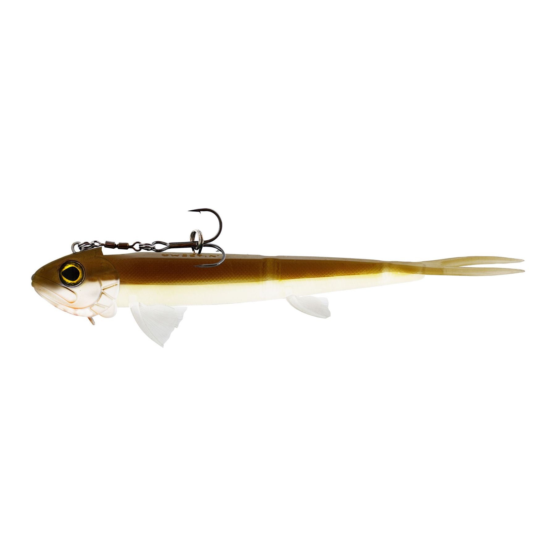 Twinteez Pelagic V-tail R 'n R 21cm 70g, Baitfish ghost