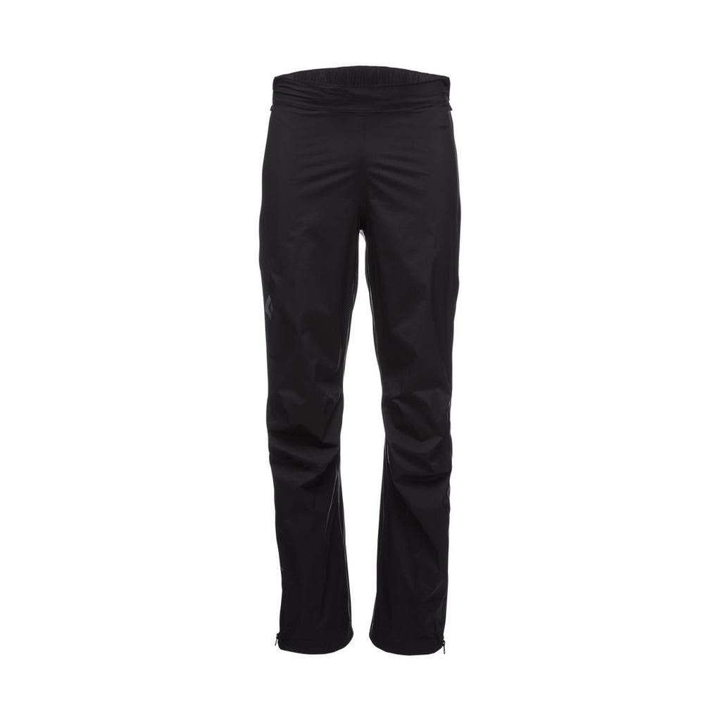 Stormline Stretch Full Zip Rain Pants M, Black