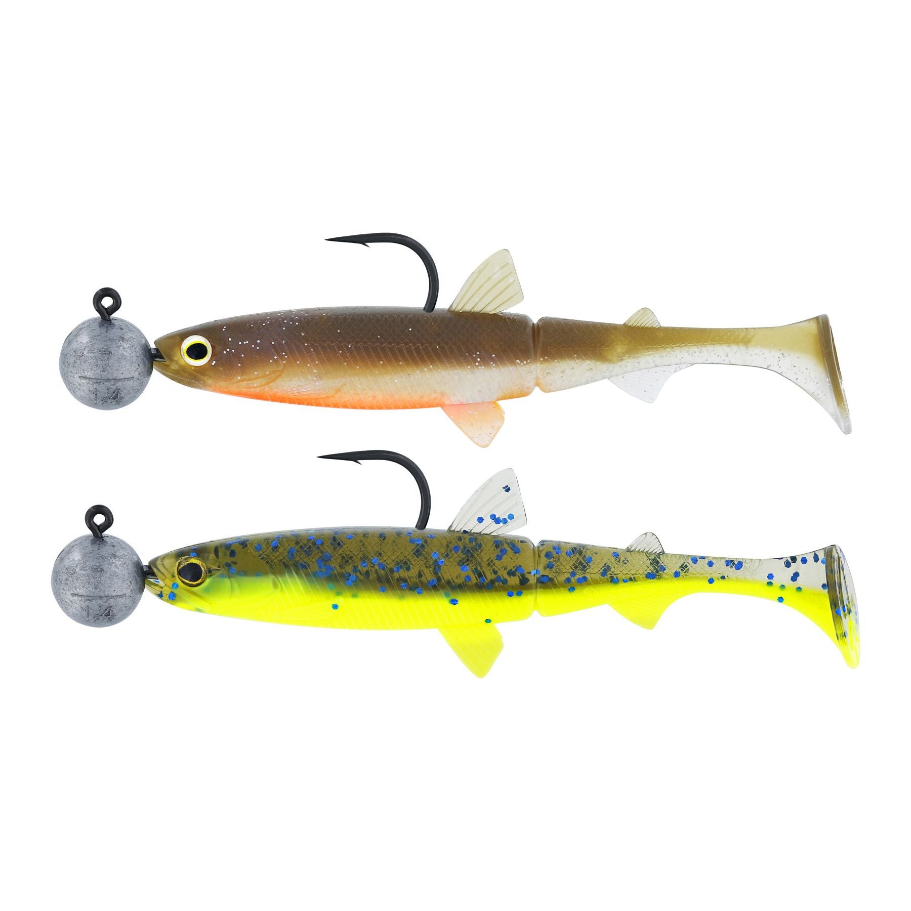 Hypoteez Shadtail R 'n R 9cm 7g #4/0, Dark water mix 12