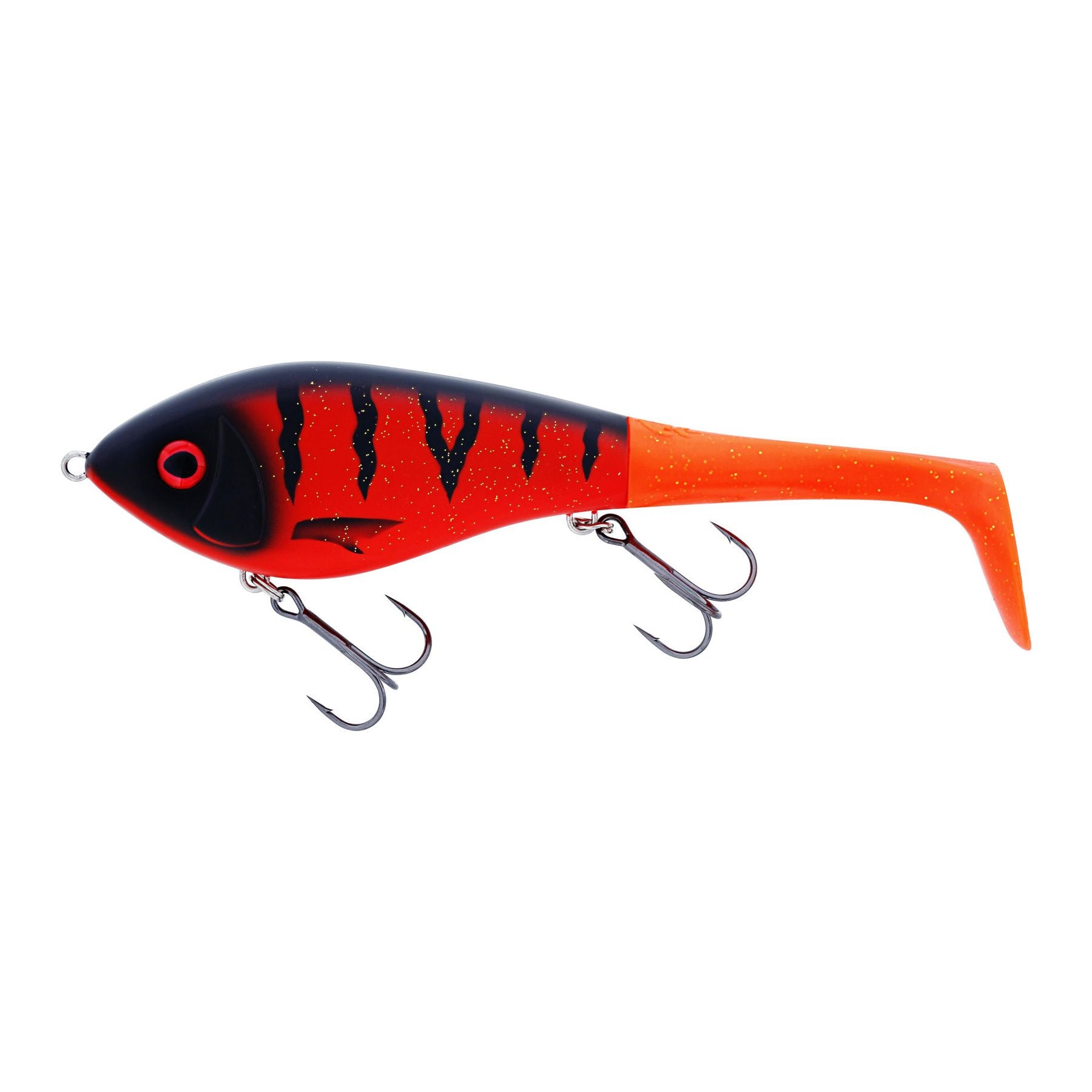 Swim Tail 12cm 62g Suspending, Fire