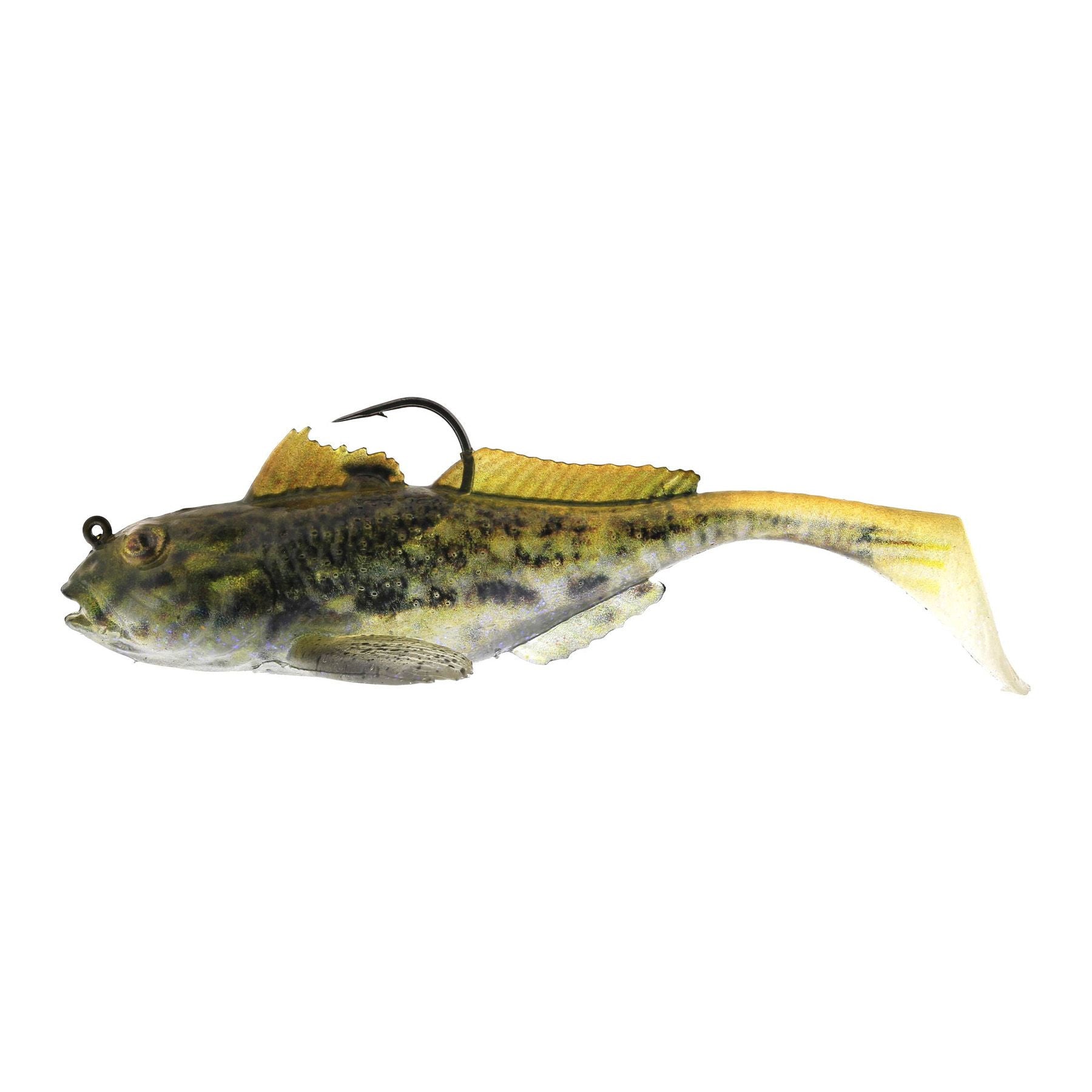 Gunnar The Goby R2f 8cm #1/0 12g, Black mouth