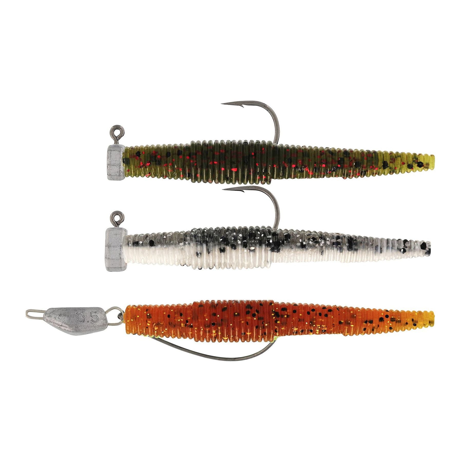 Ned Worm Slim R 'n R 5,5cm 1g/2g/3,5g, Clear water mix