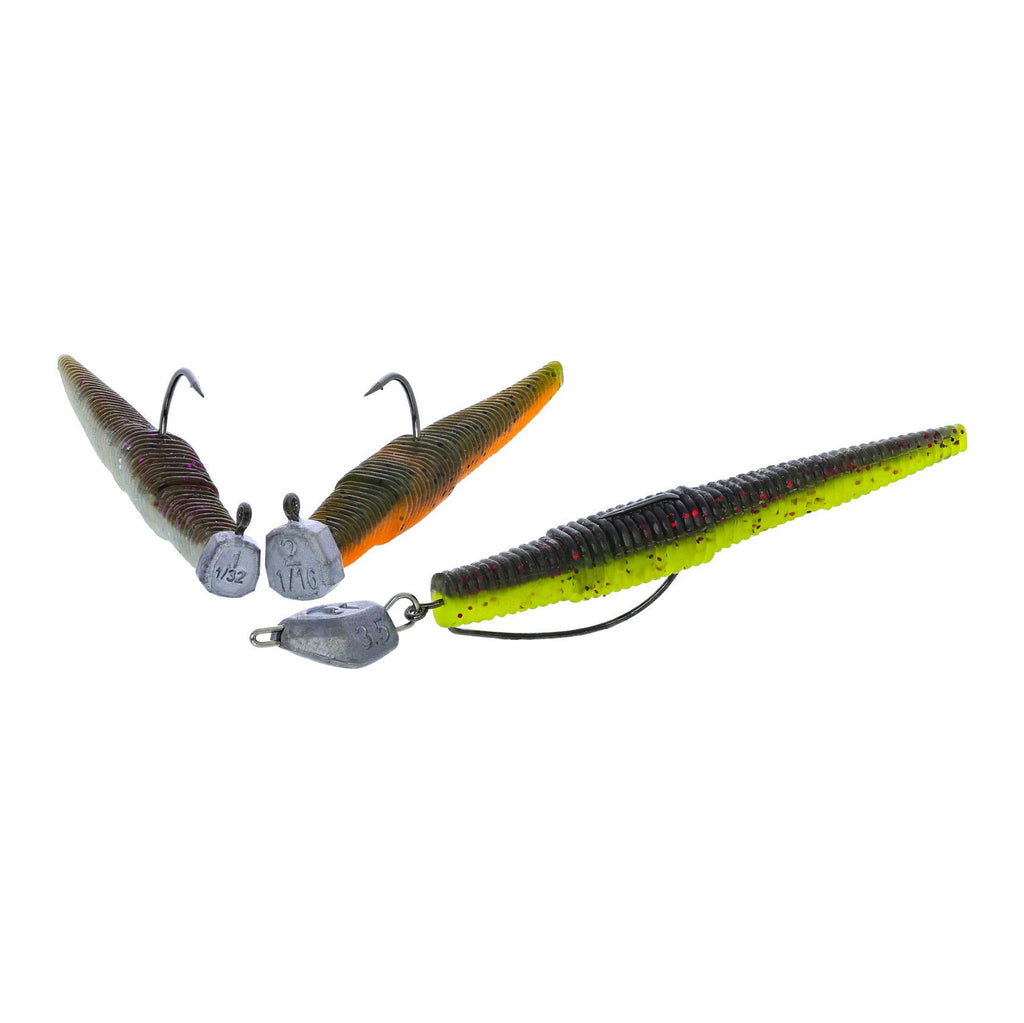 Ned Worm Slim R 'n R 5,5cm 1g/2g/3,5g, Dark water mix
