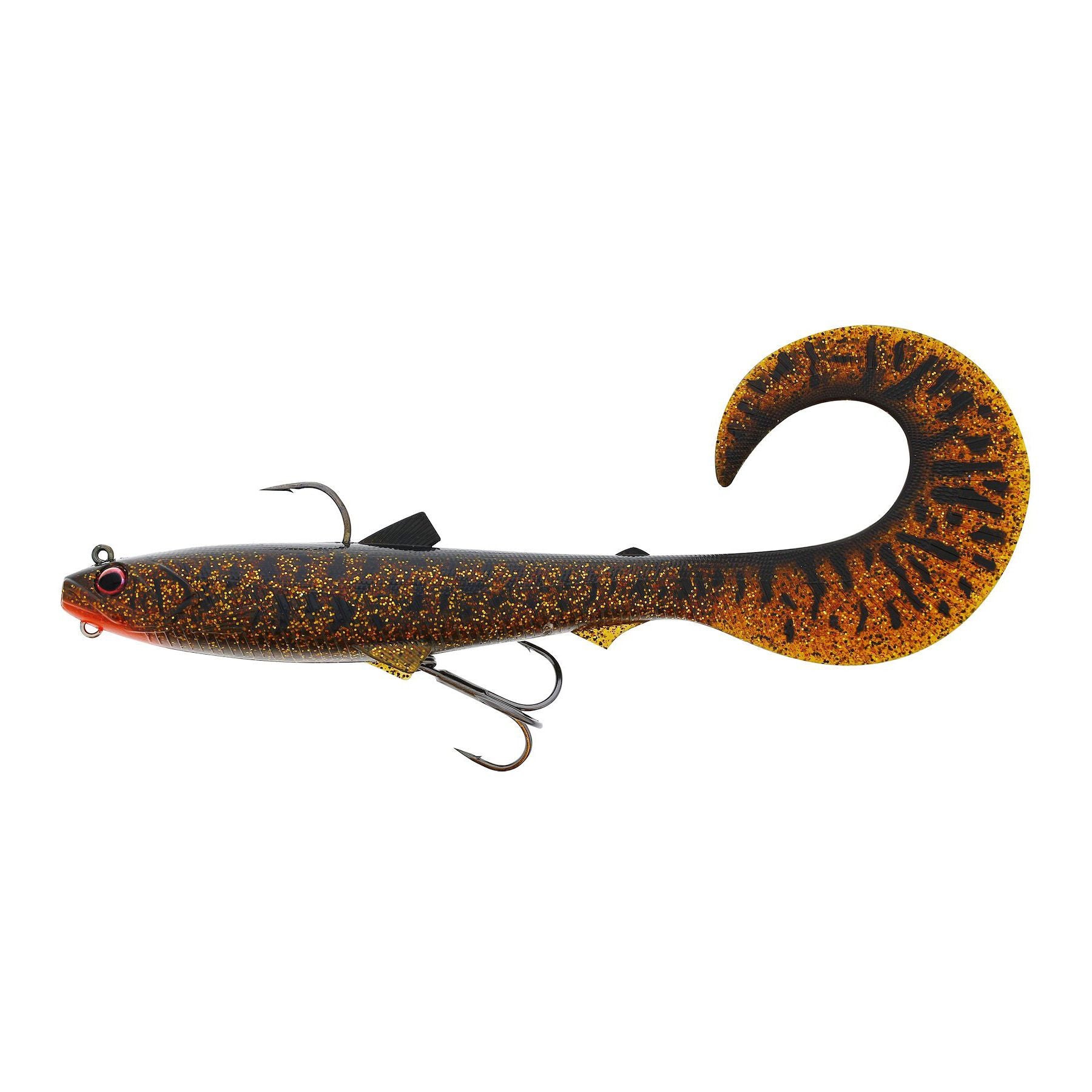 Bullteez Curltail R2f 16cm 35g Sinking, Motoroil burbot