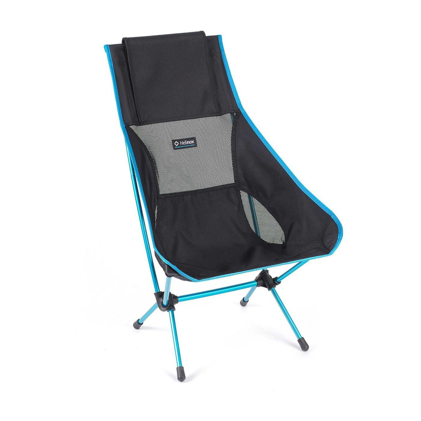 Chair Two, Black/cyan blue