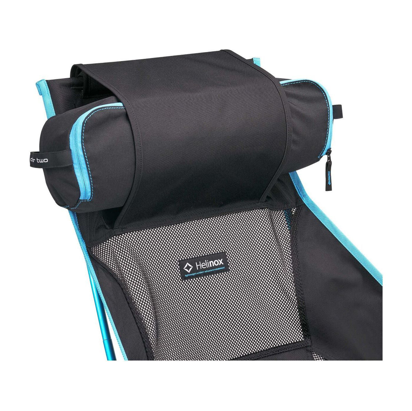 Chair Two, Black/cyan blue