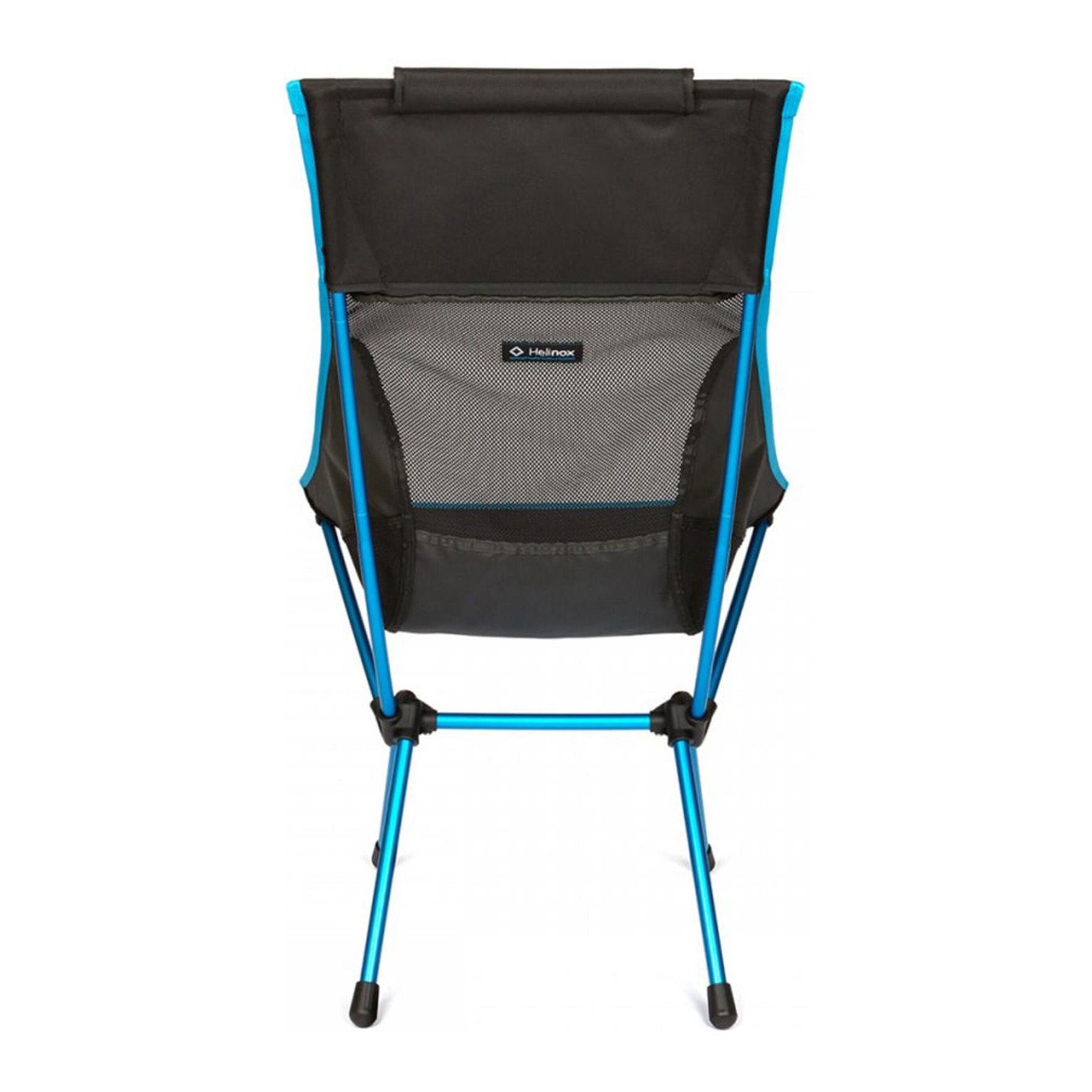 Sunset Chair, Black/cyan blue