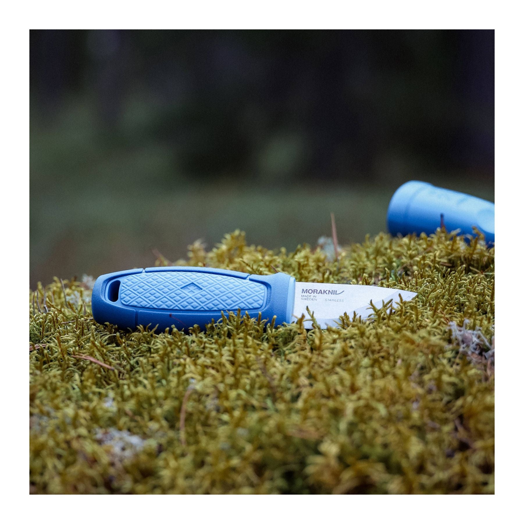 Eldris med tändstålskit, Blå