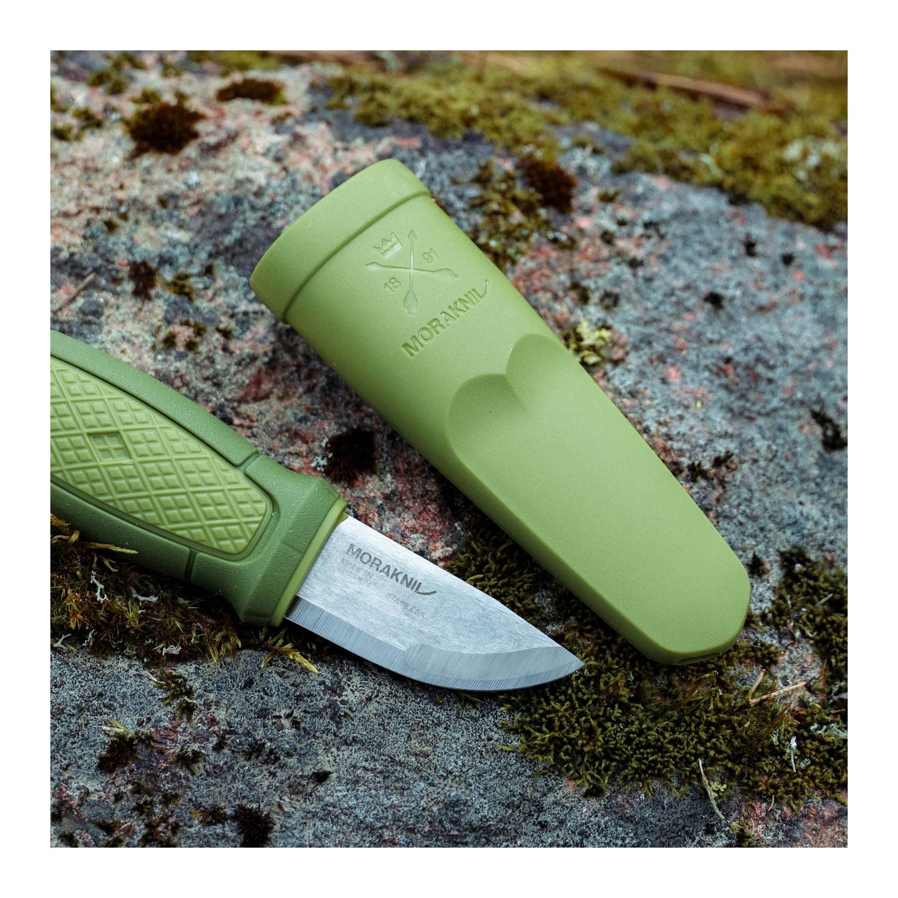 Eldris med tändstålskit, Grön