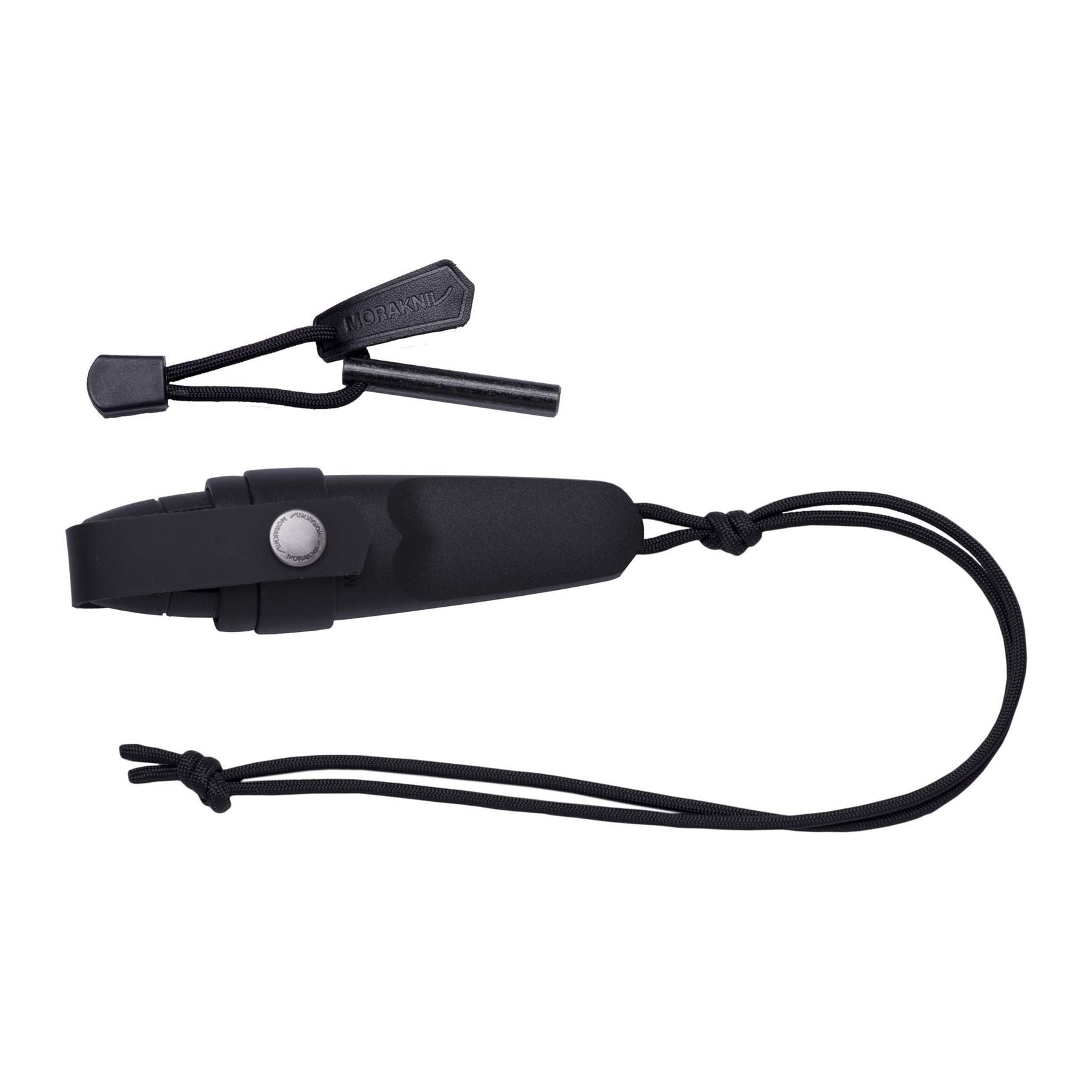 Eldris med tändstålskit, Svart