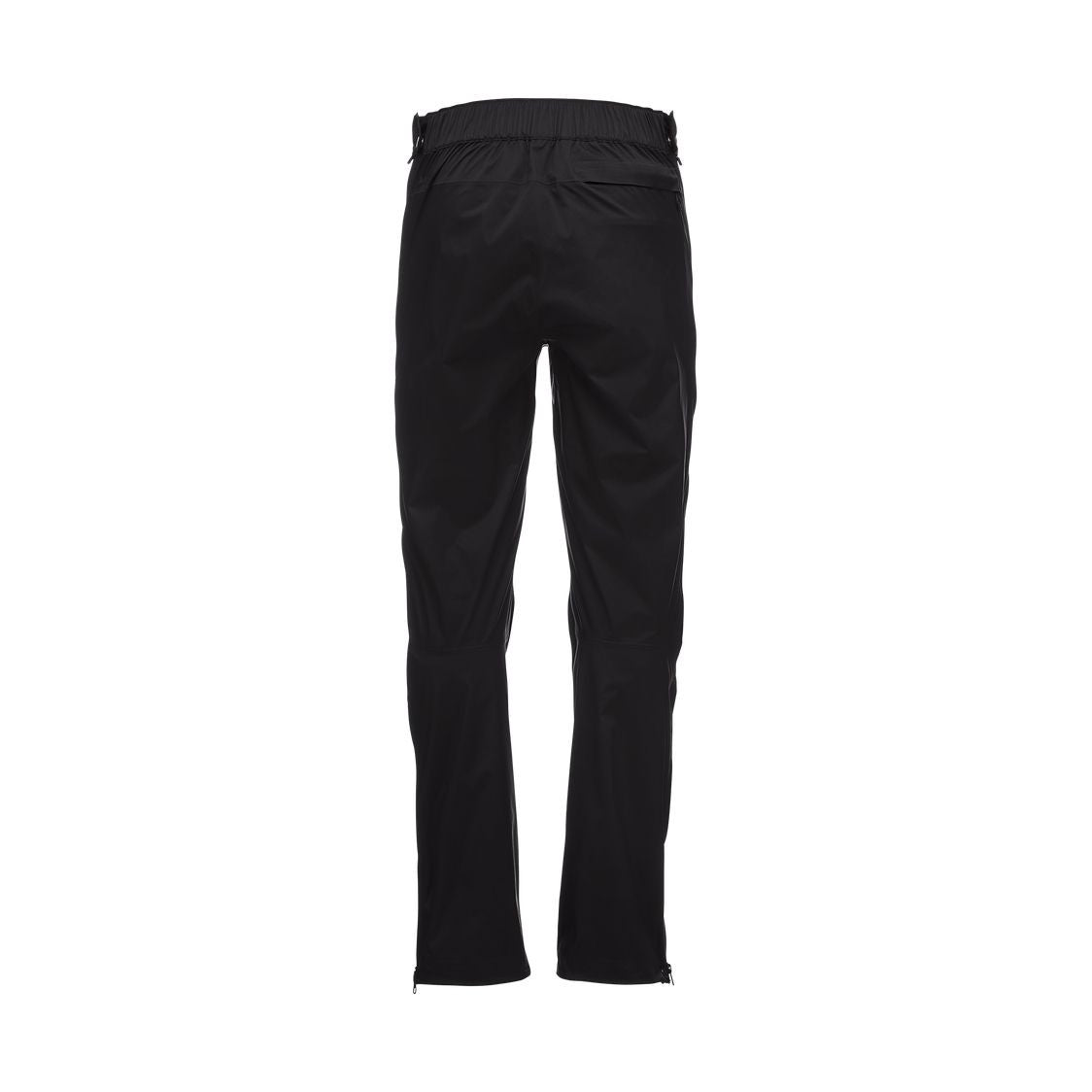 Fineline Stretch Full Zip Rain Pants - M, Black