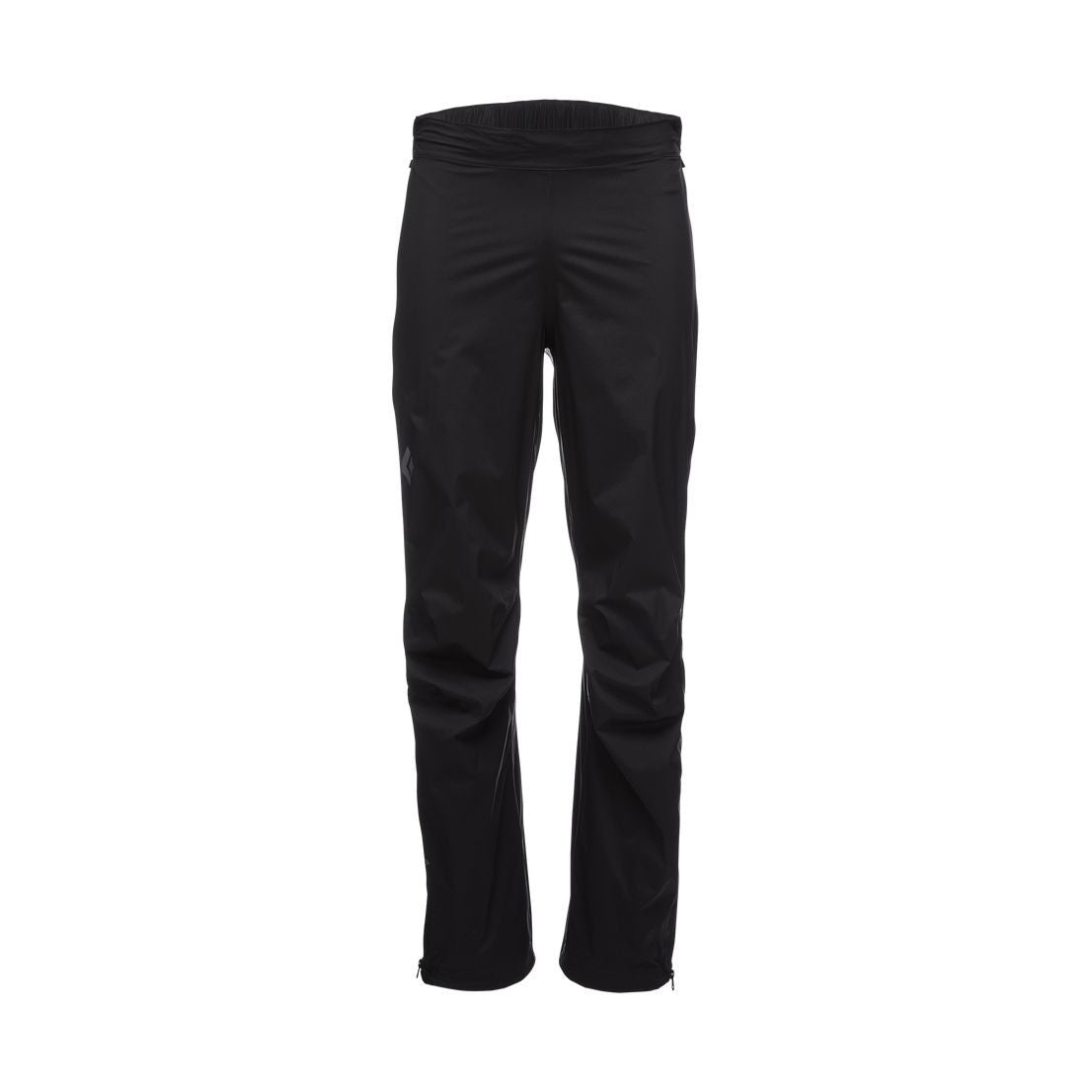 Fineline Stretch Full Zip Rain Pants - M, Black