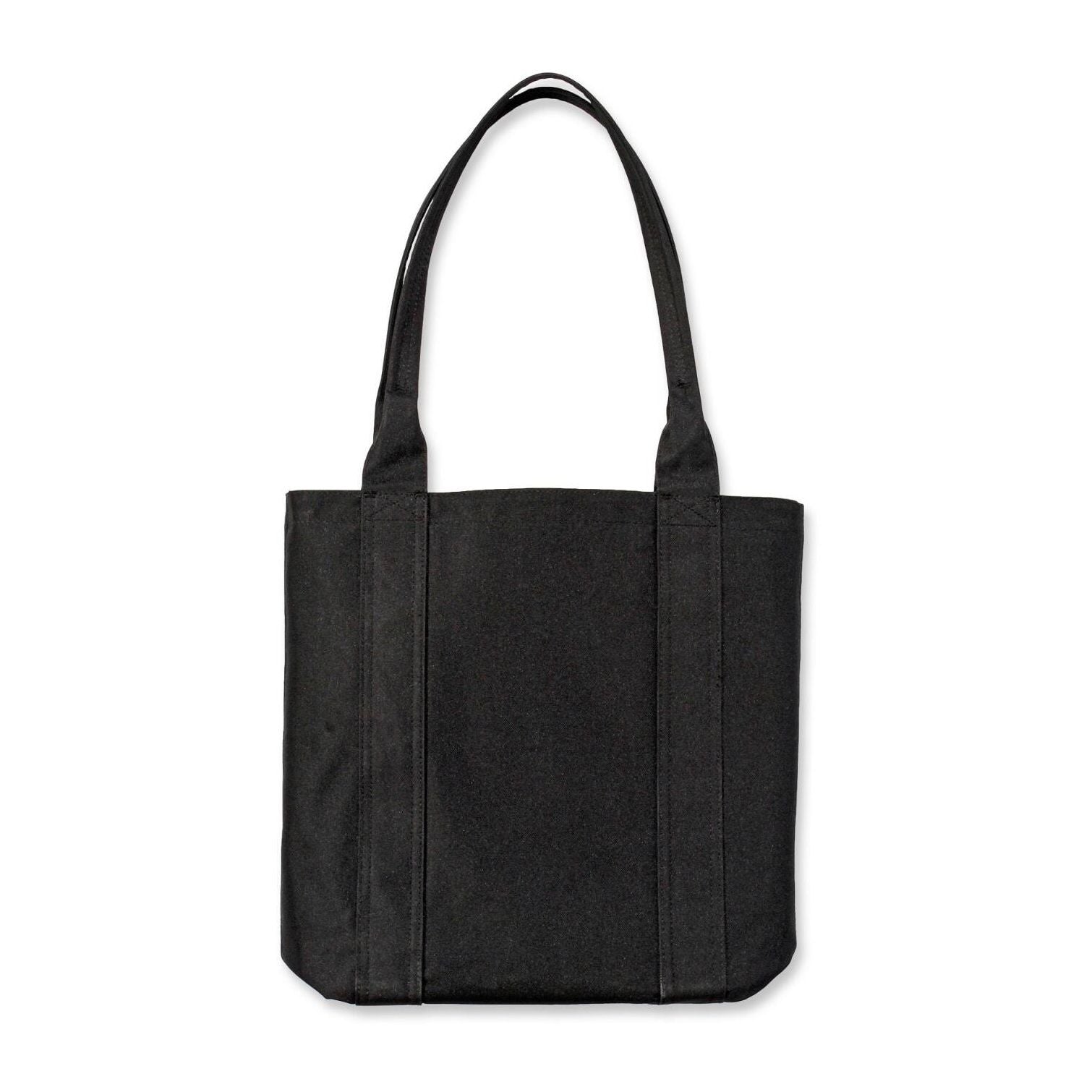 Vertical Open Tote, Black
