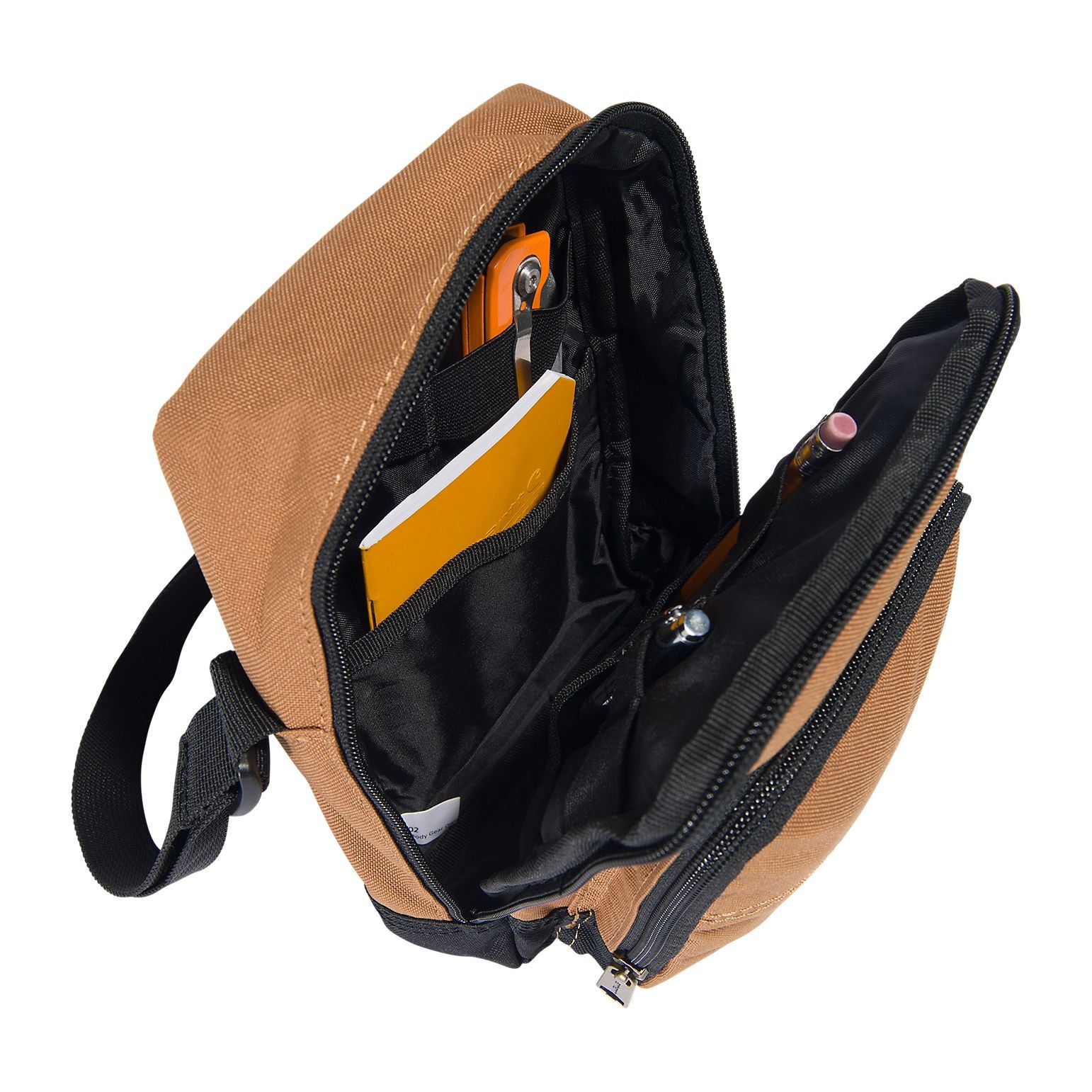 Crossbody Zip Bag, Carhartt brown