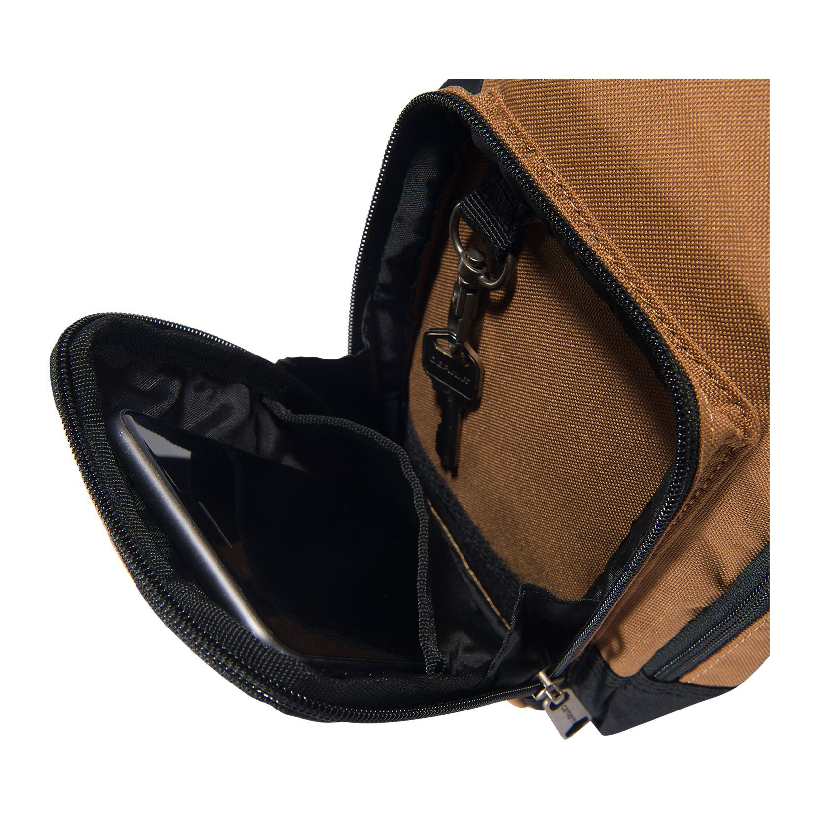 Crossbody Zip Bag, Carhartt brown