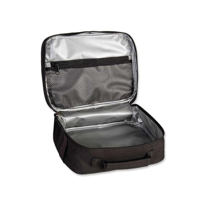 Insulated 4 Can Lunch Cooler, Black