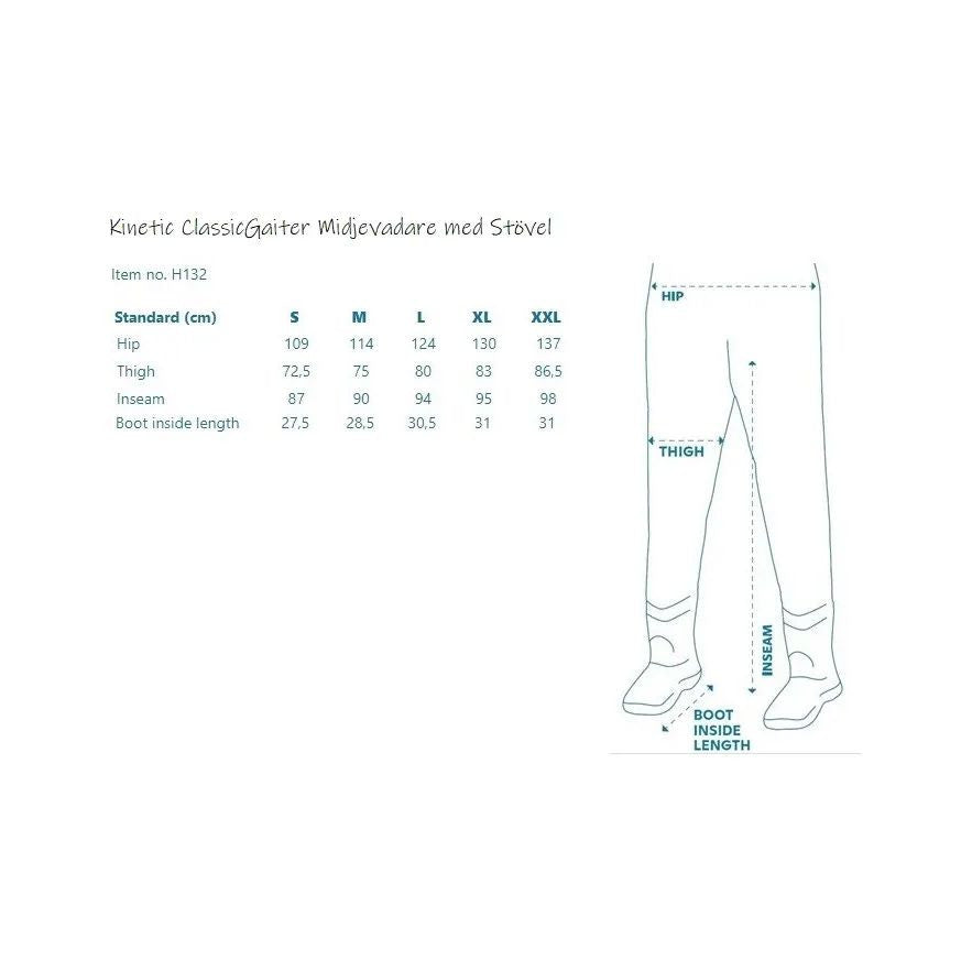 Classic Gaiter Bootfoot Pant (P), S 40/41