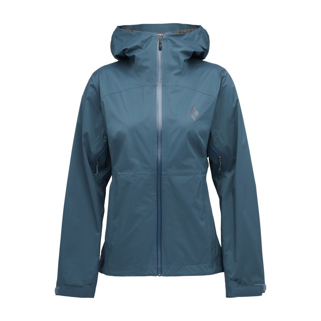 Fineline Stretch Rain Shell Jacket  W, Midnight blue