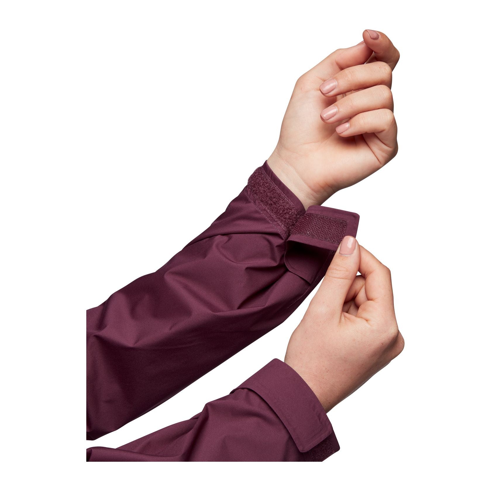 Fineline Stretch Rain Shell Jacket  W, Blackberry