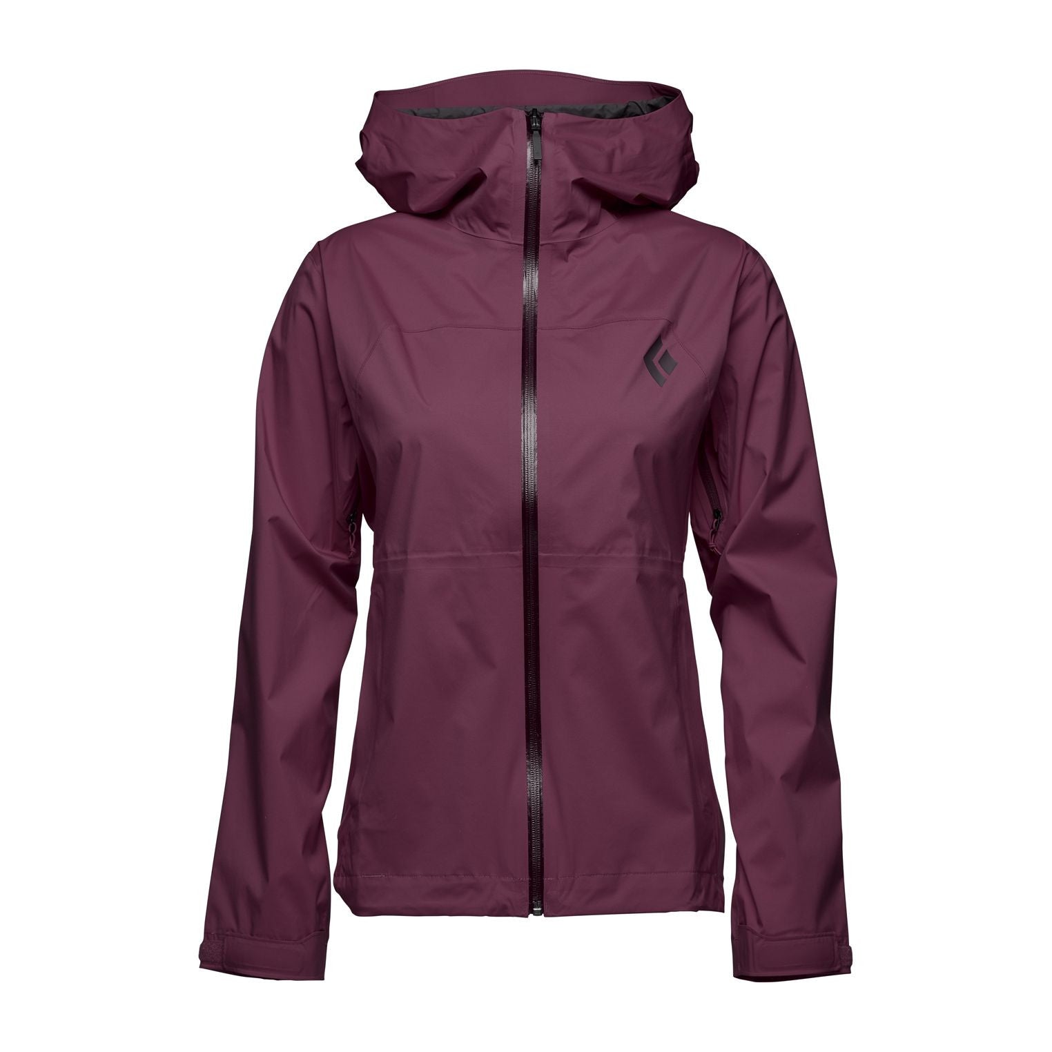 Fineline Stretch Rain Shell Jacket  W, Blackberry