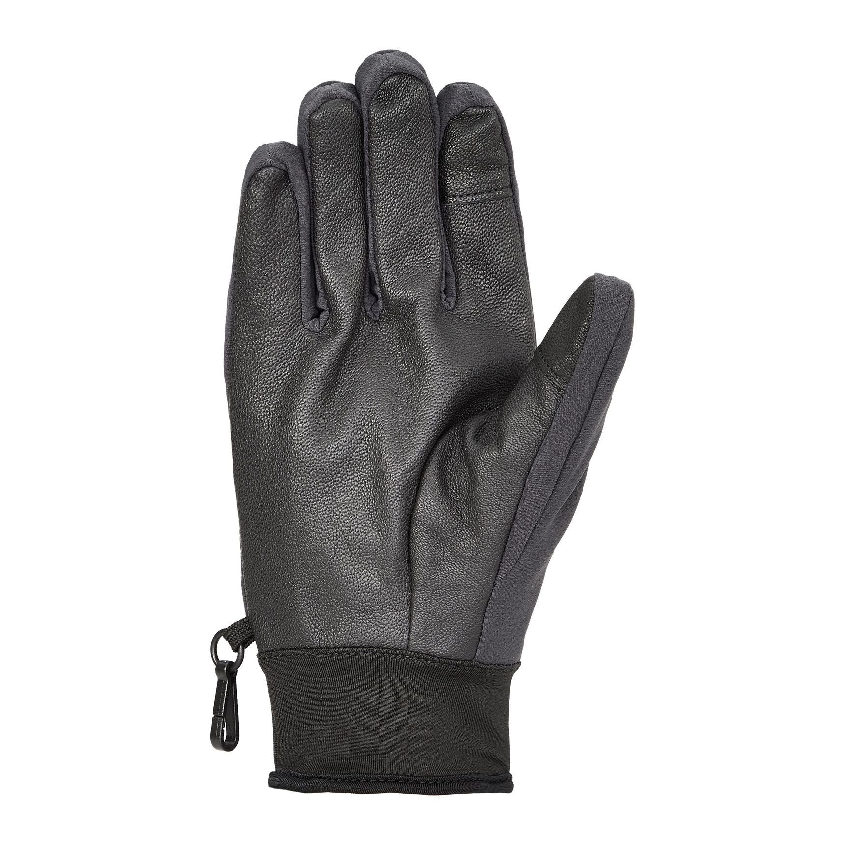 Midweight Softshell Gloves, Smoke