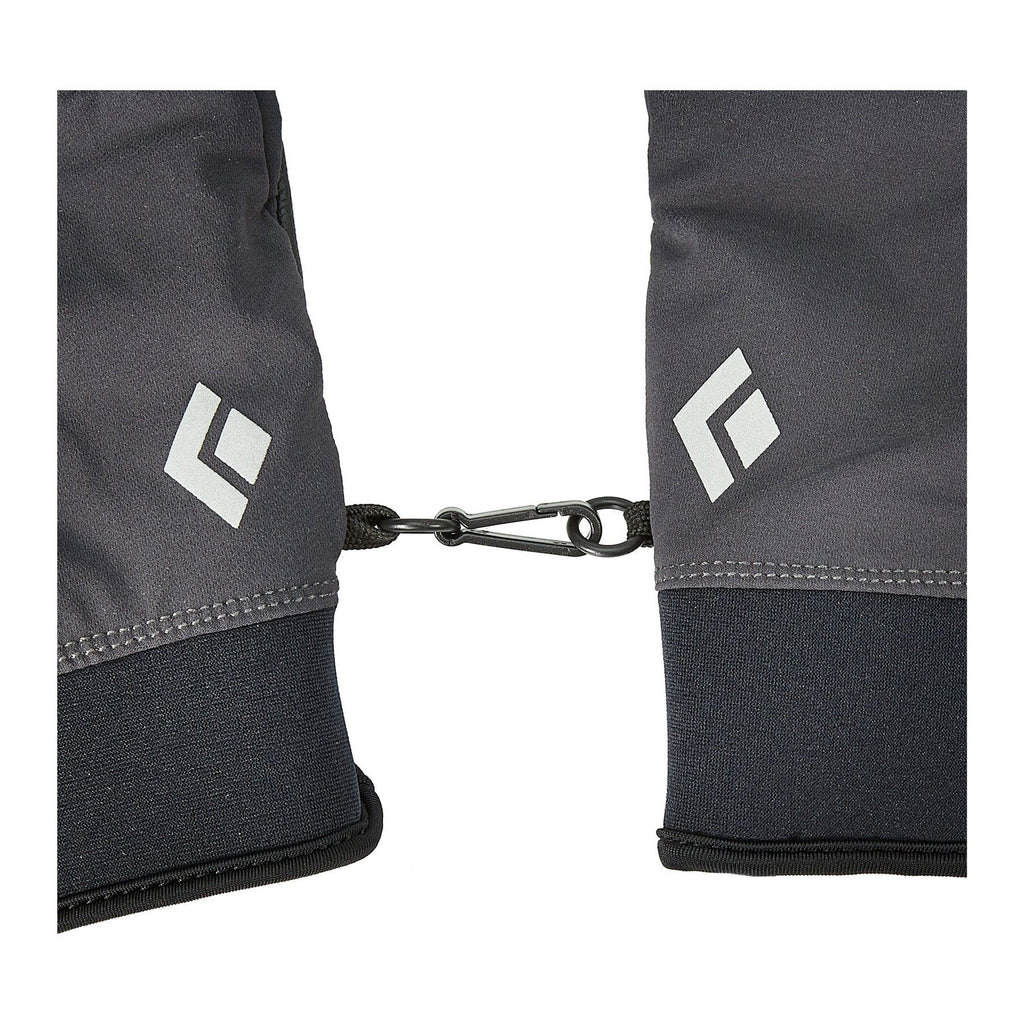 Midweight Softshell Gloves, Smoke