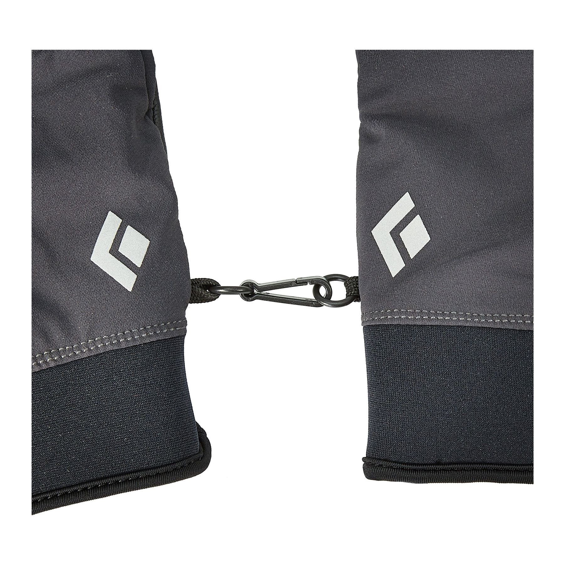 Midweight Softshell Gloves, Smoke