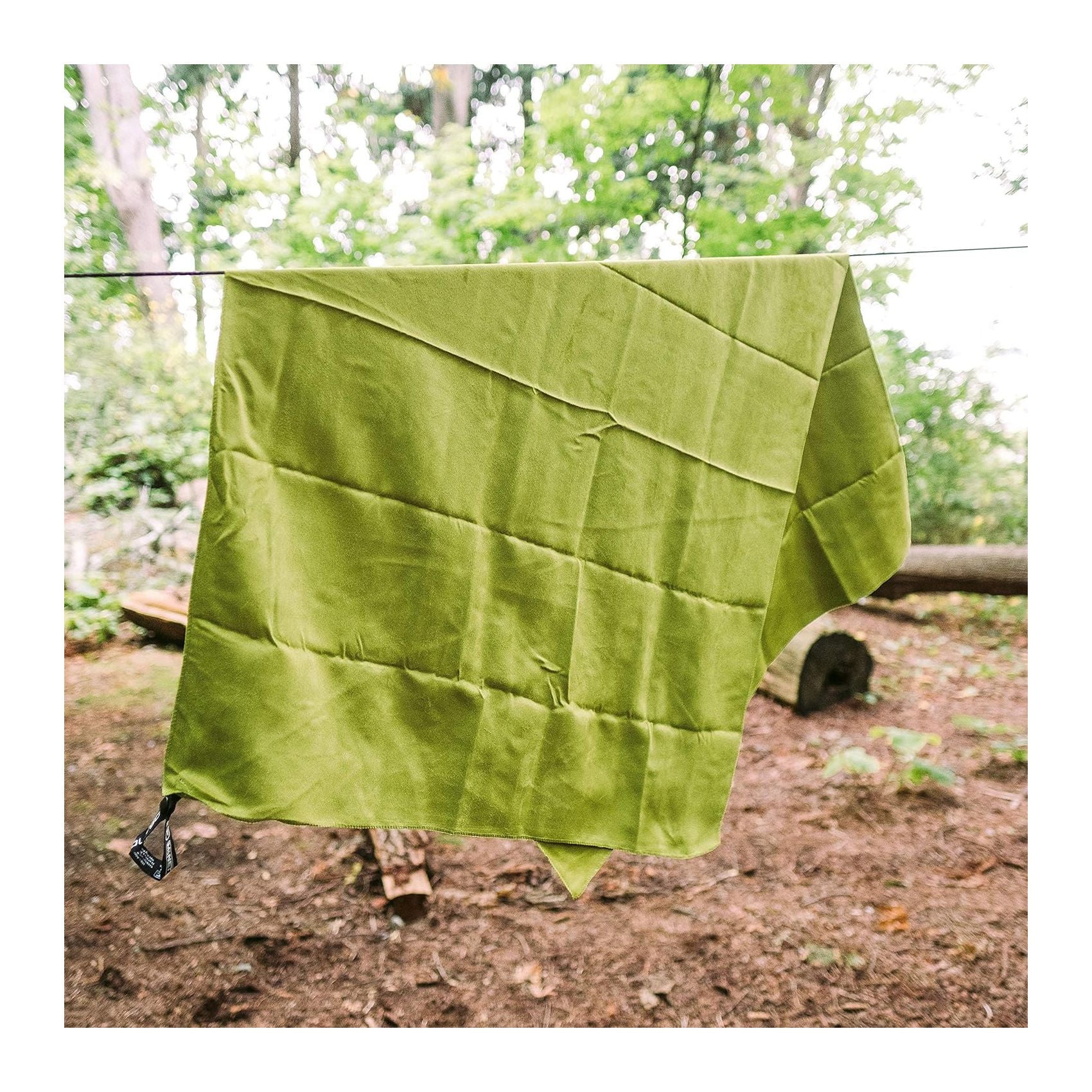 Ultra Compact Microfiber Towel, Green