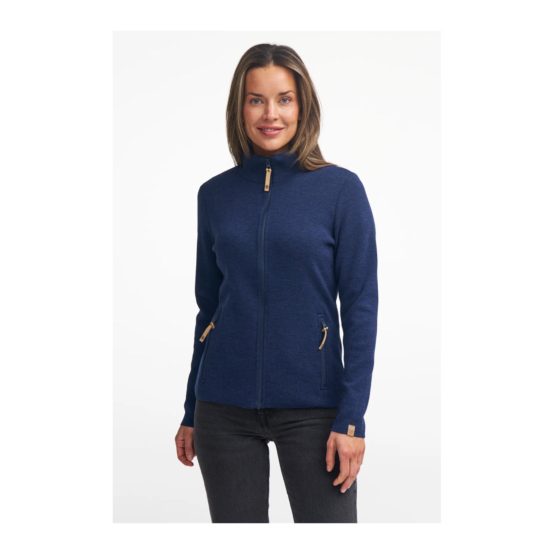 Hanna full zip W, Navy
