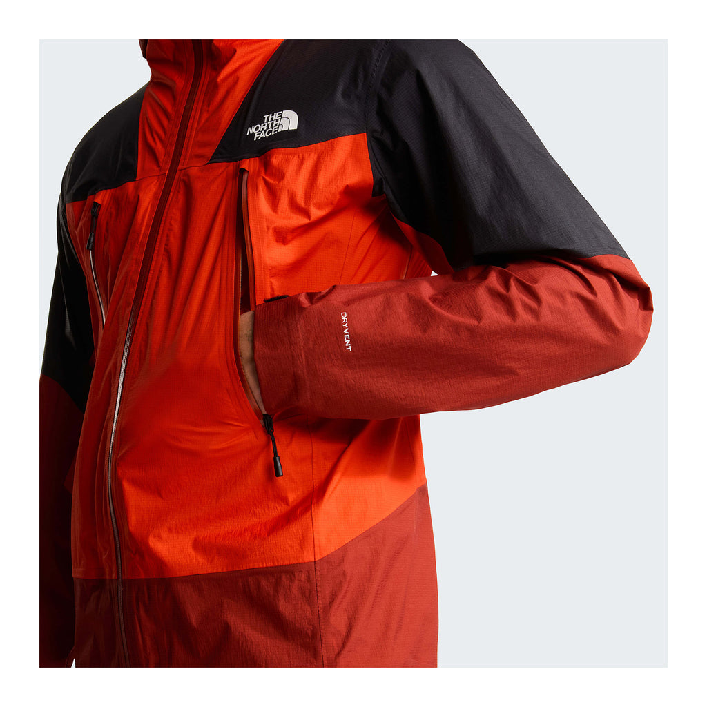 Signal 2.5L DryVent Jacket M, Lava Red Iron Clay TNF Black