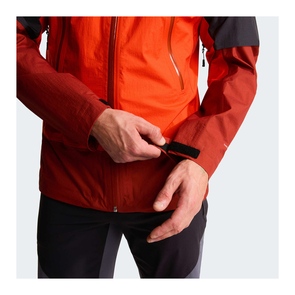 Signal 2.5L DryVent Jacket M, Lava Red Iron Clay TNF Black