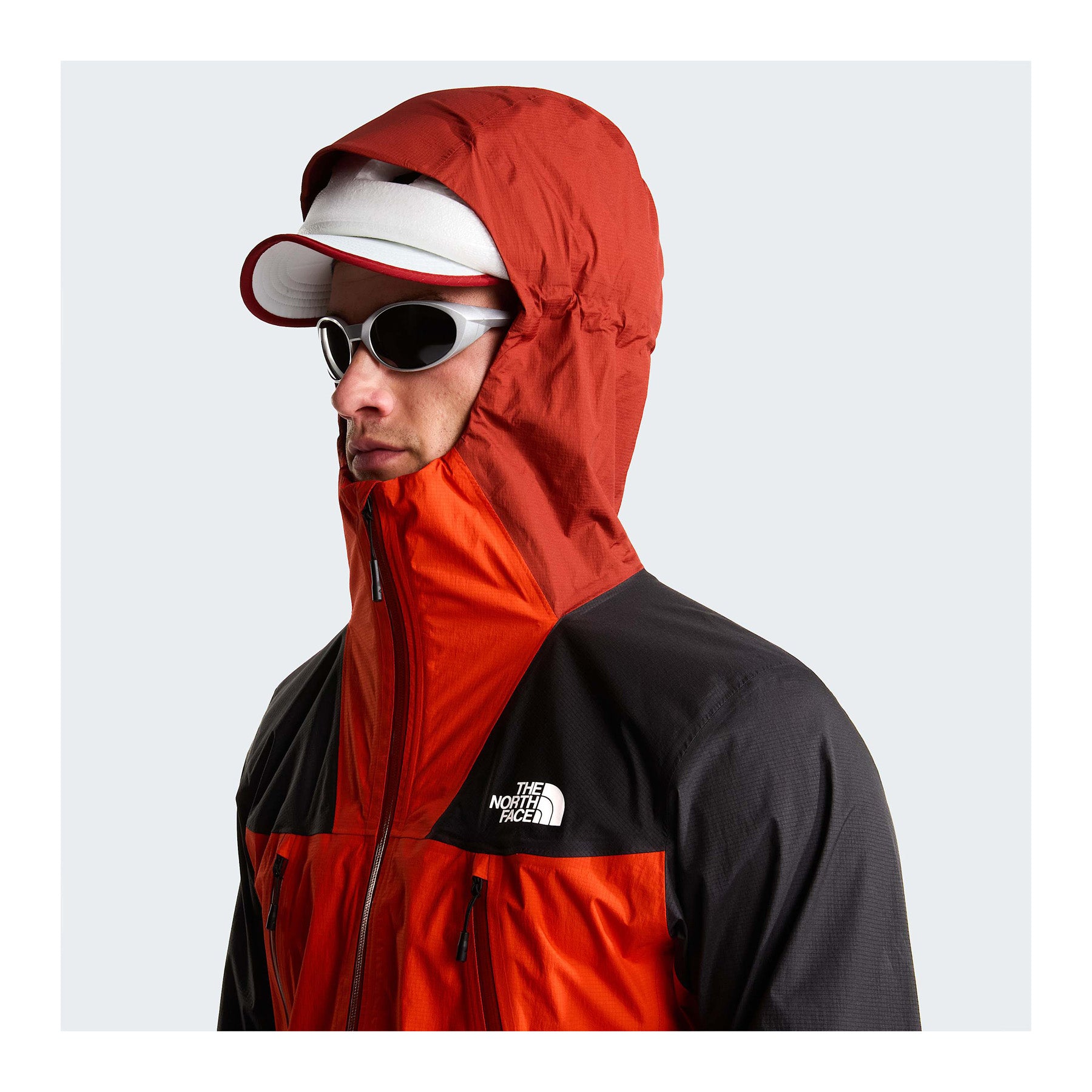 Signal 2.5L DryVent Jacket M, Lava Red Iron Clay TNF Black