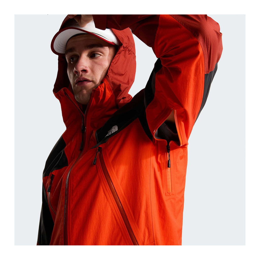 Signal 2.5L DryVent Jacket M, Lava Red Iron Clay TNF Black