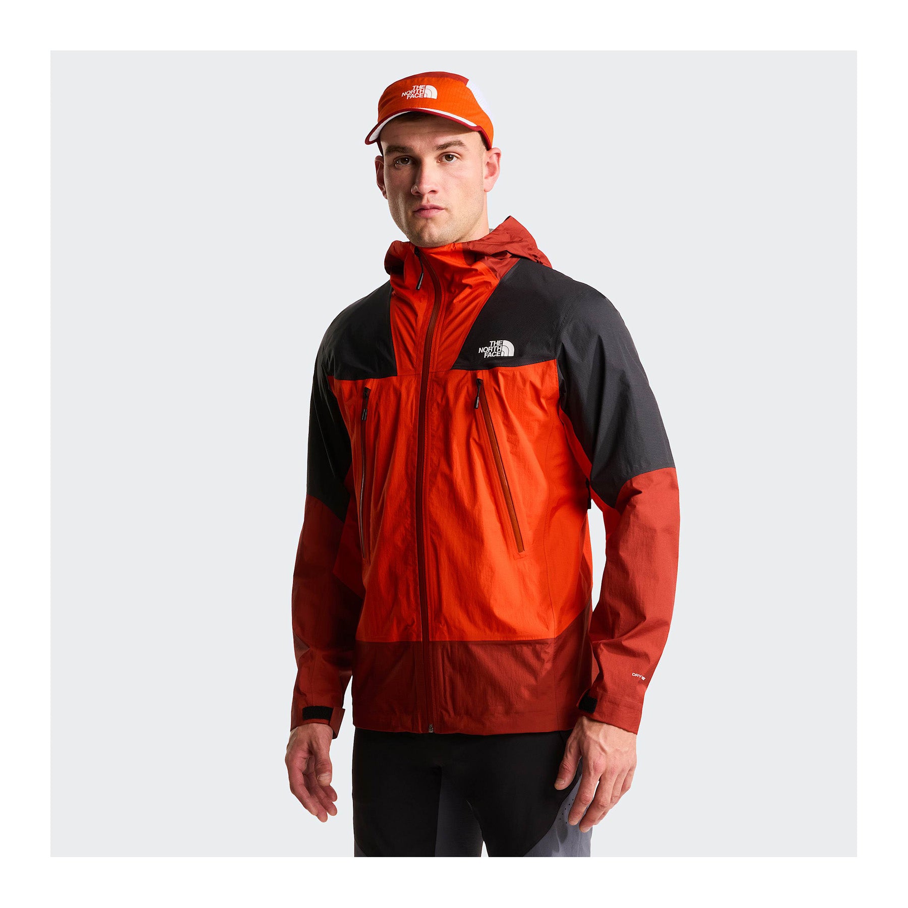 Signal 2.5L DryVent Jacket M, Lava Red Iron Clay TNF Black