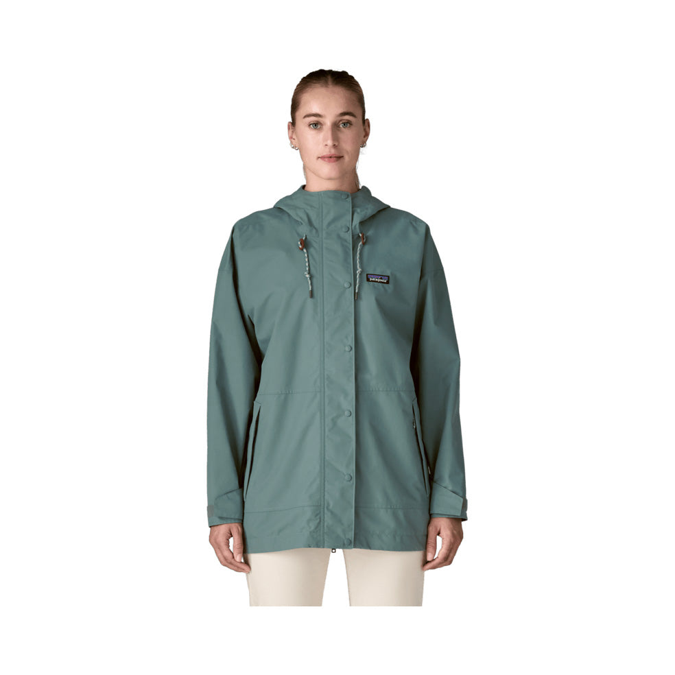 Outdoor Everyday Rain Jkt W, Blue Sage